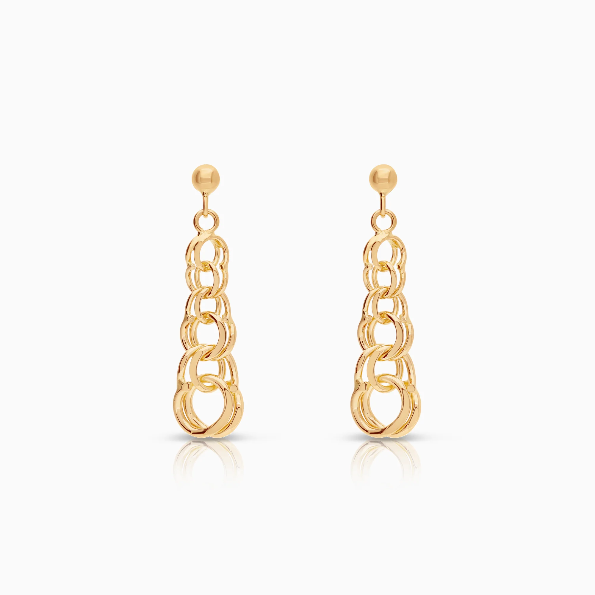 Bismarck earrings 2.73g 18K gold