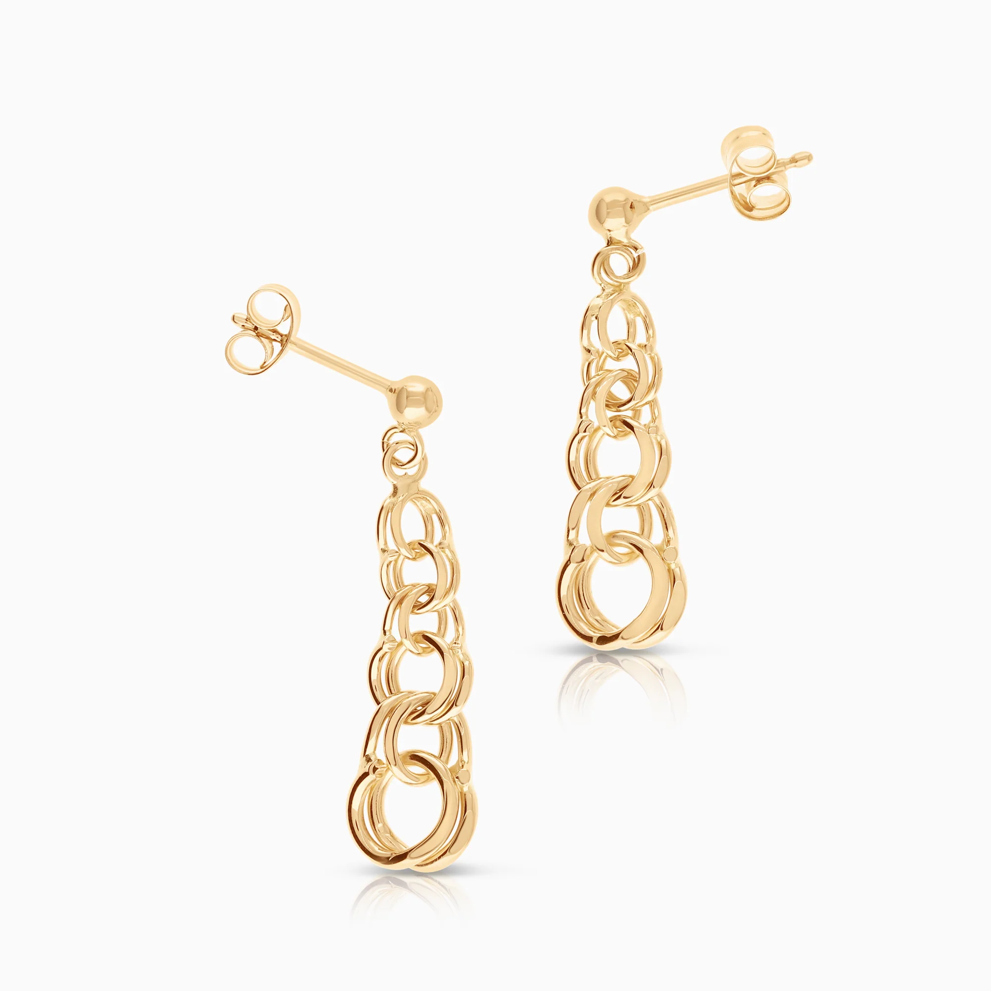Bismarck earrings 2.73g 18K gold - Image 2