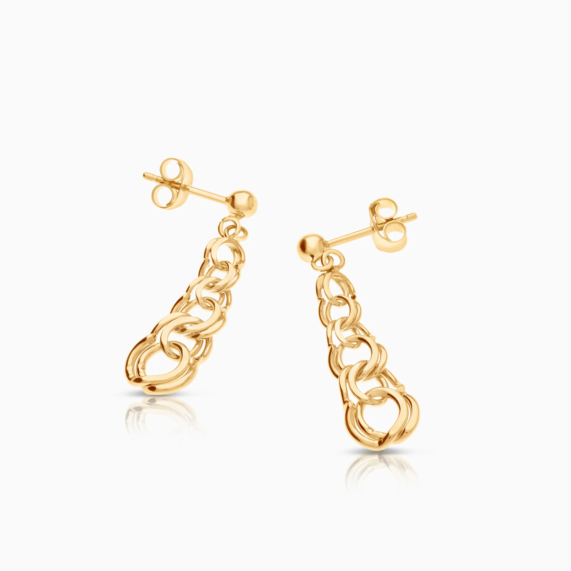 Bismarck earrings 2.79g 18K gold - Image 2