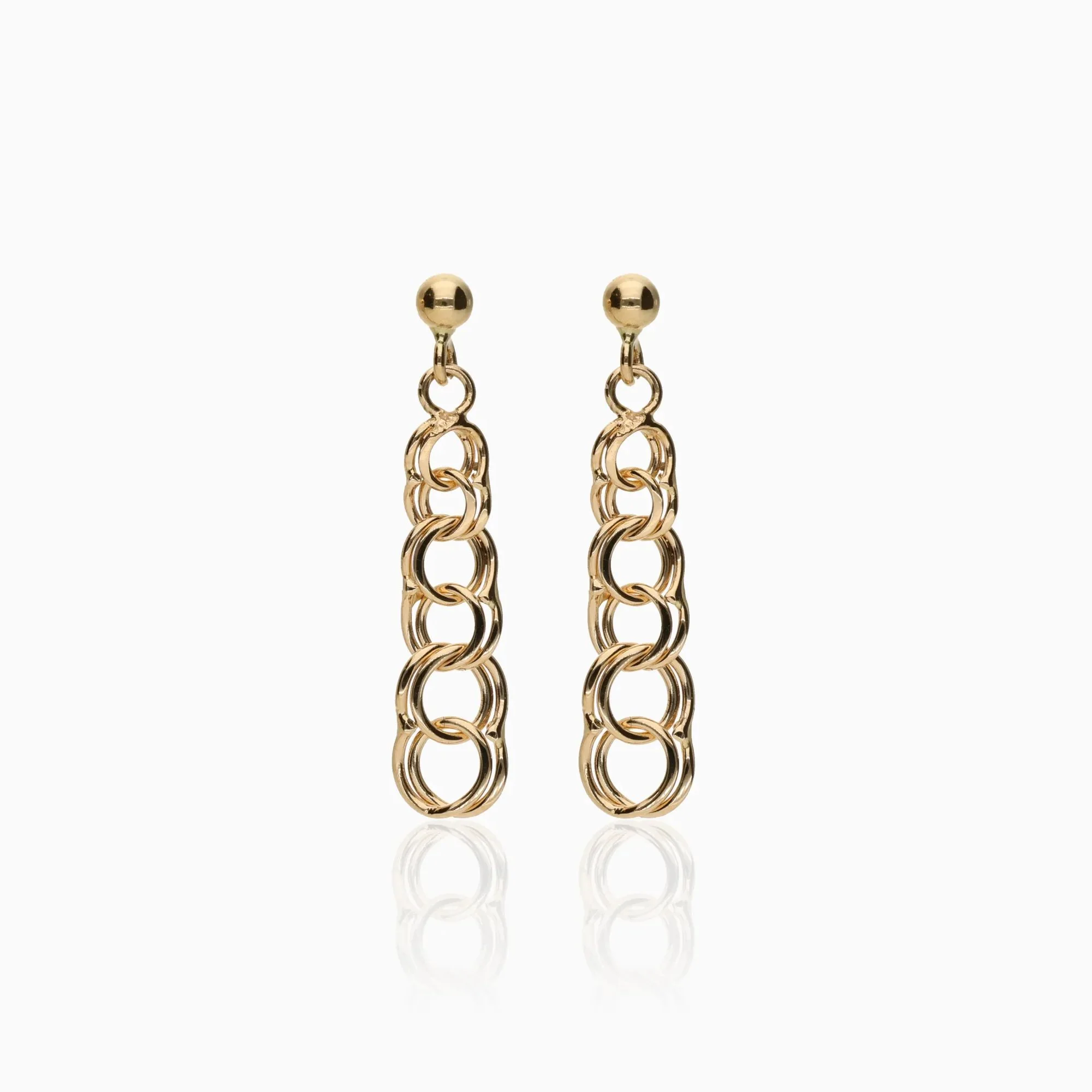 Bismarck earrings 2.08g 18K gold