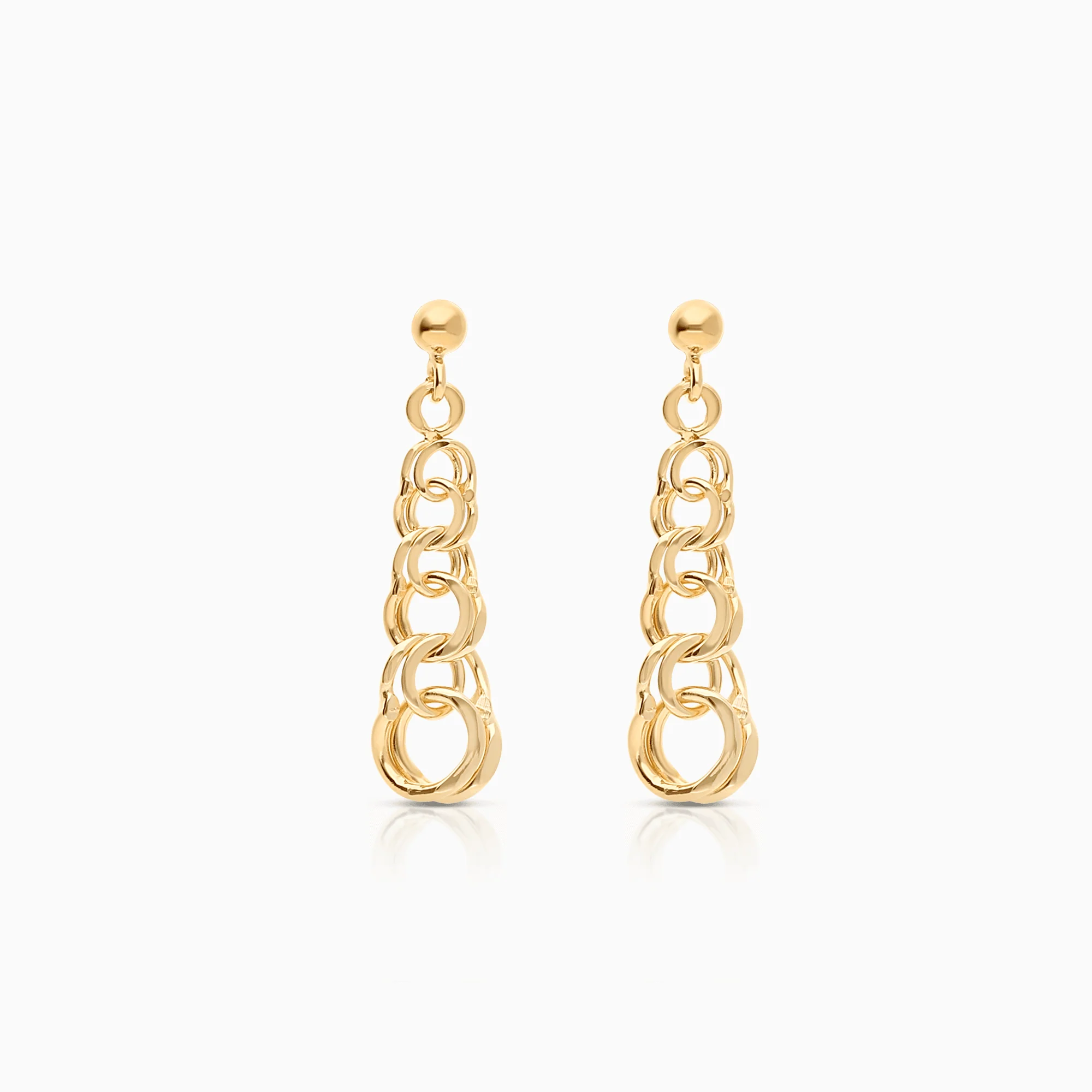 Bismarck earrings 2.45g 18K gold