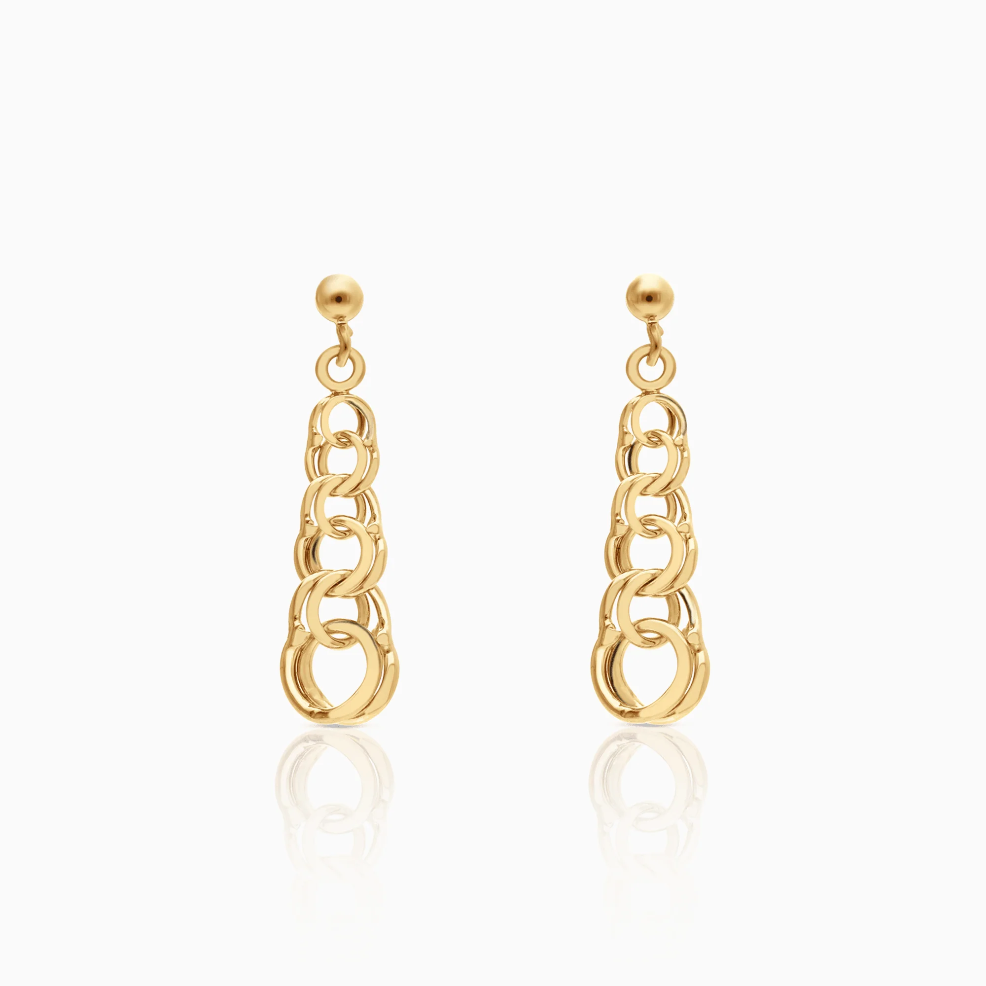 Bismarck earrings 2.46g 18K gold