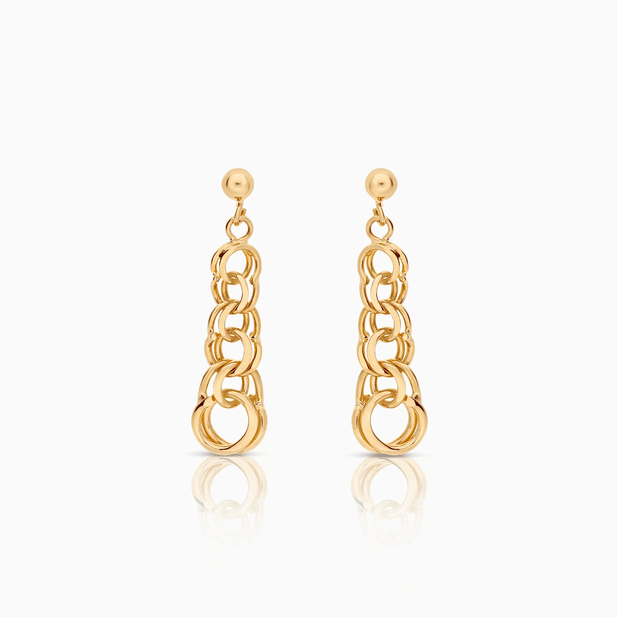 Bismarck earrings 2.66g 18K gold