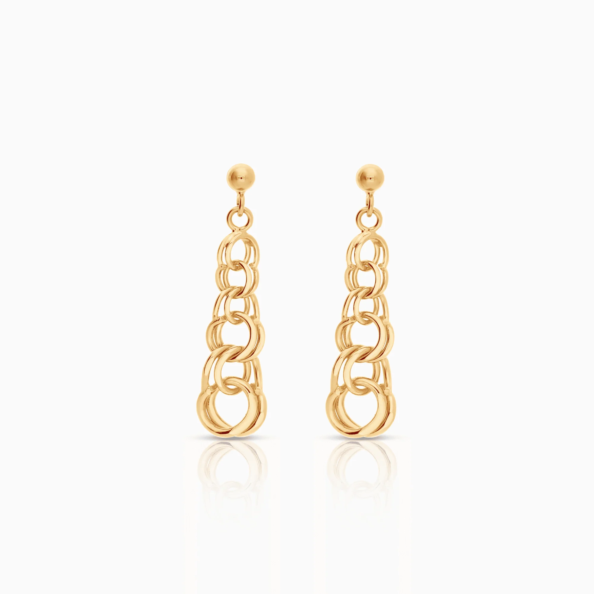Bismarck earrings 2.74g 18K gold