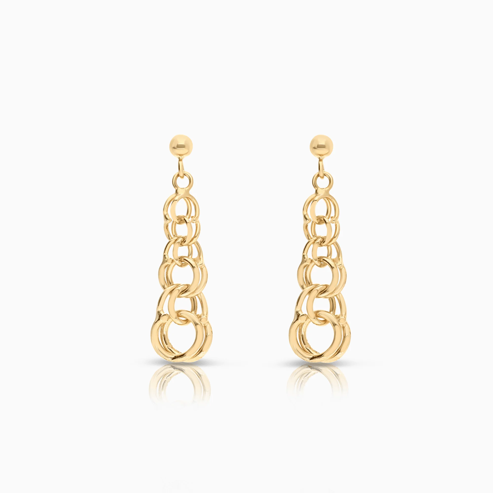 Bismarck earrings 2.86g 18K gold