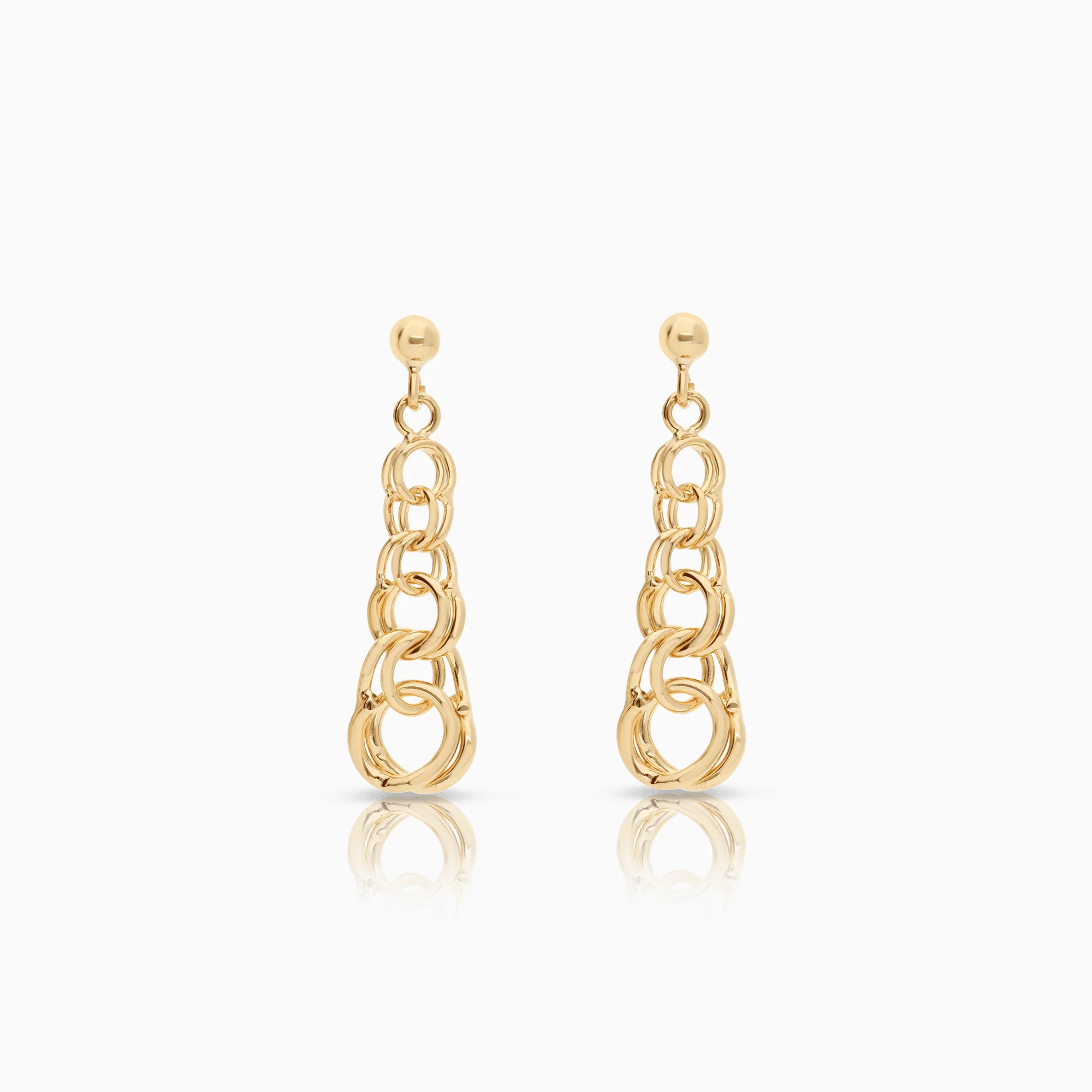 Bismarck earrings 2.96g 18K gold