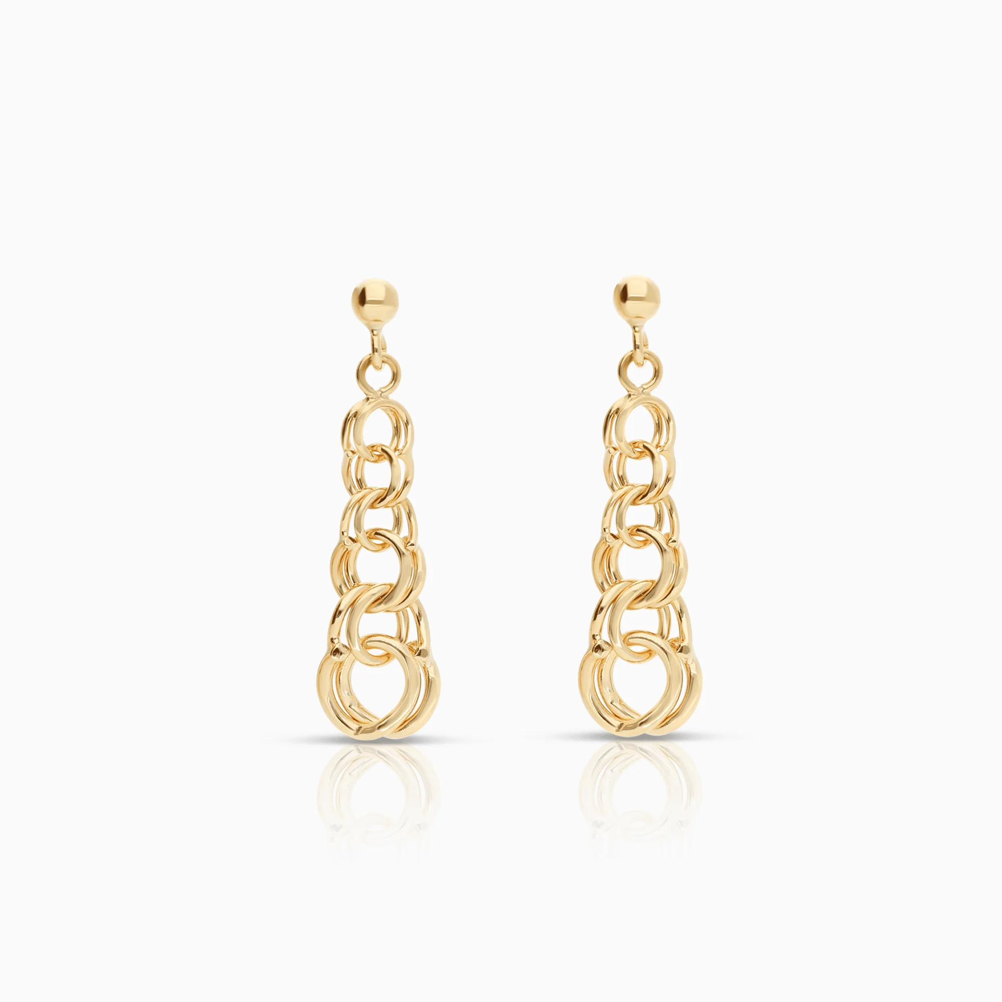 Bismarck earrings 2.98g 18K gold