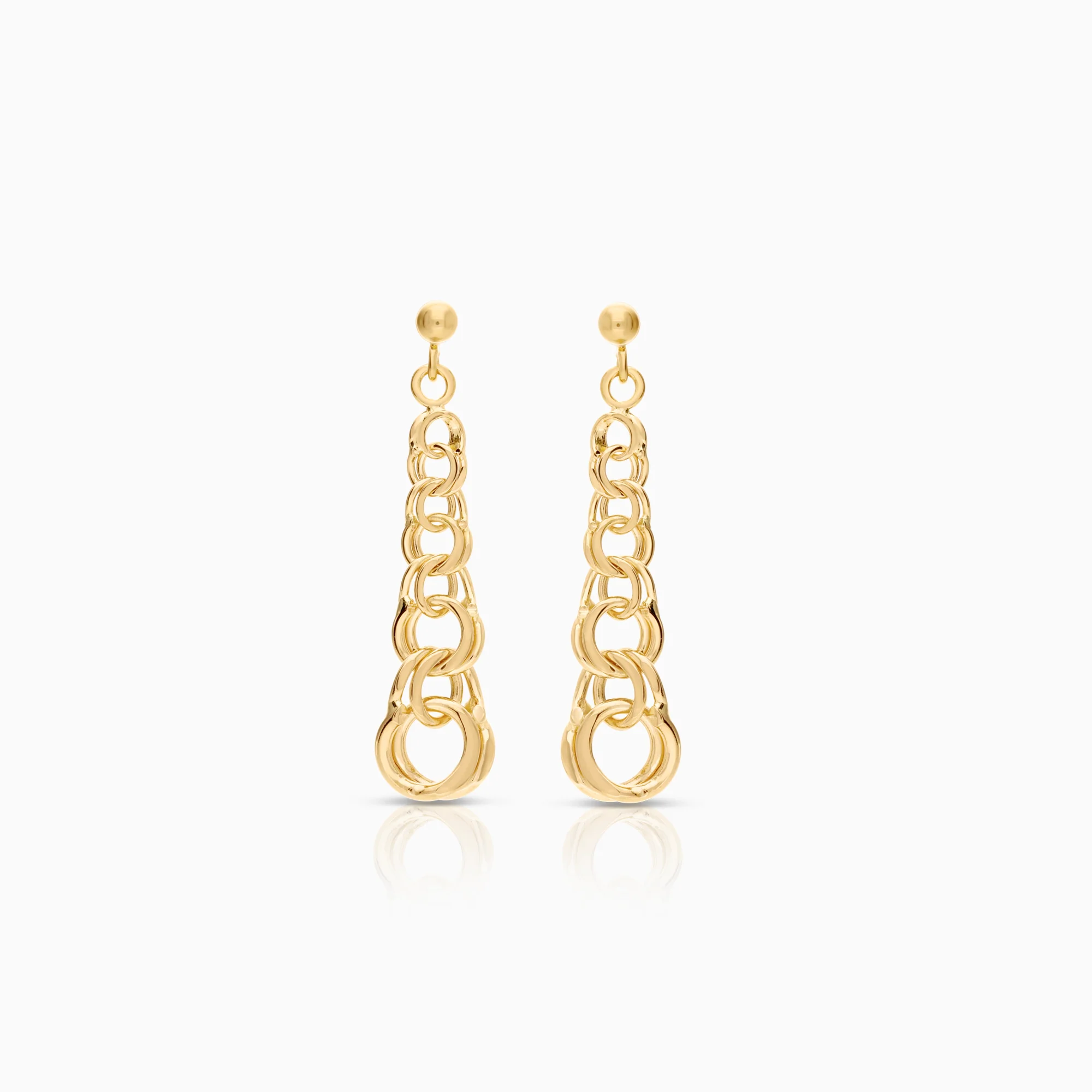 Bismarck earrings 3.50g 18K gold