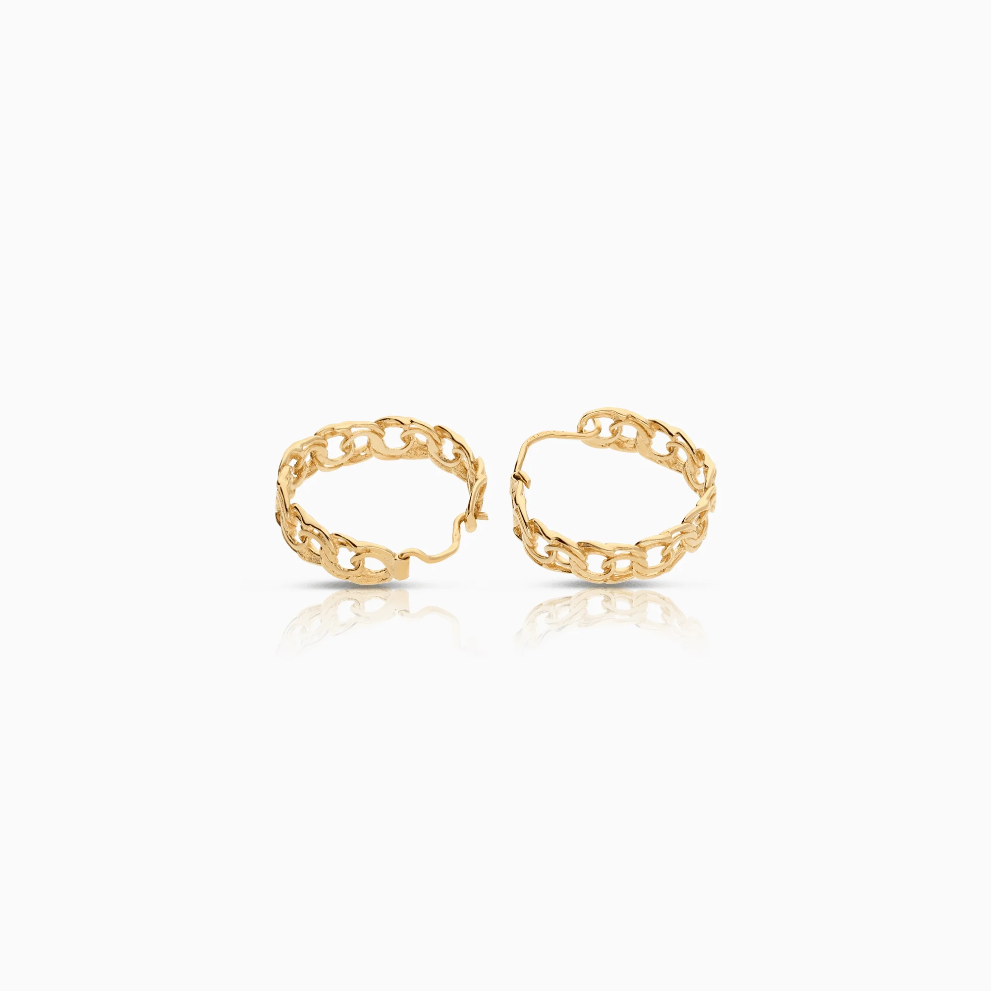Bismarck earrings 3.09g 18K gold - Image 2