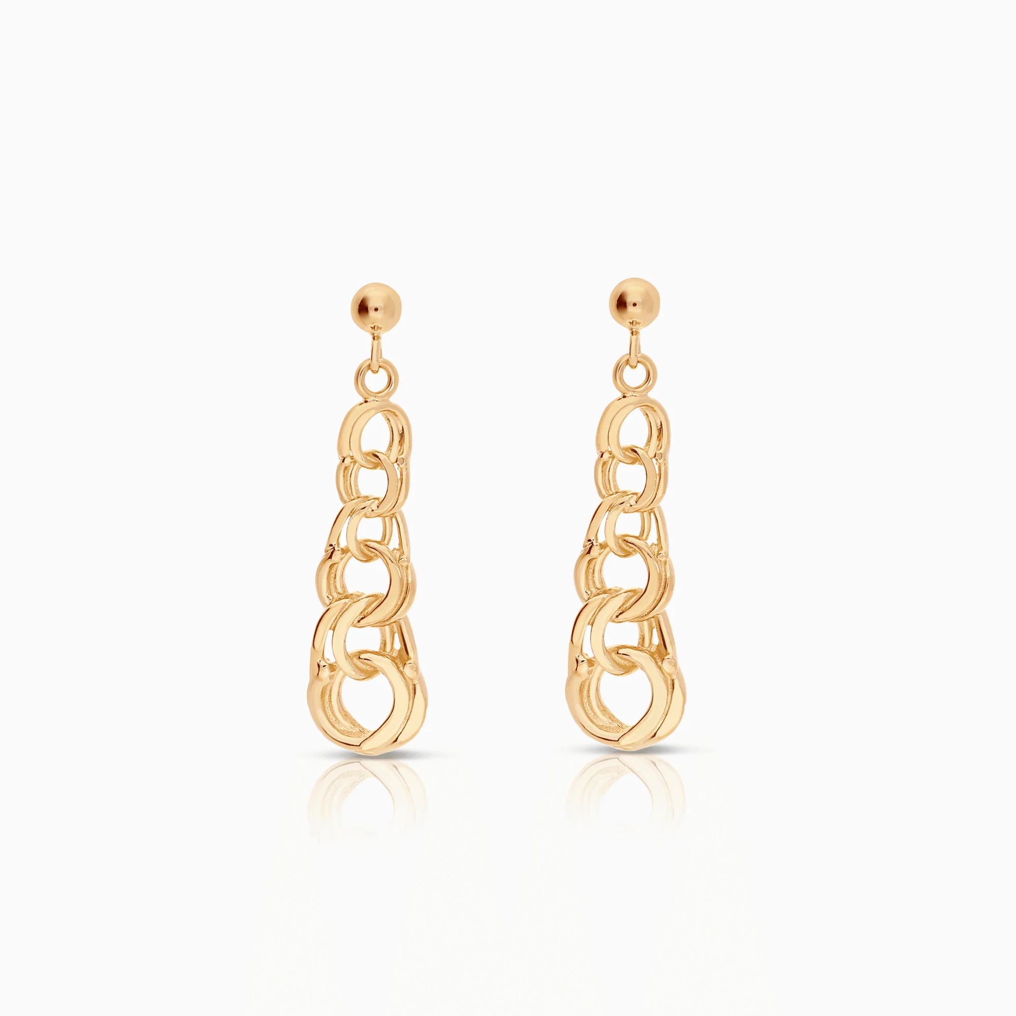 Bismarck earrings 3.56g 18K gold