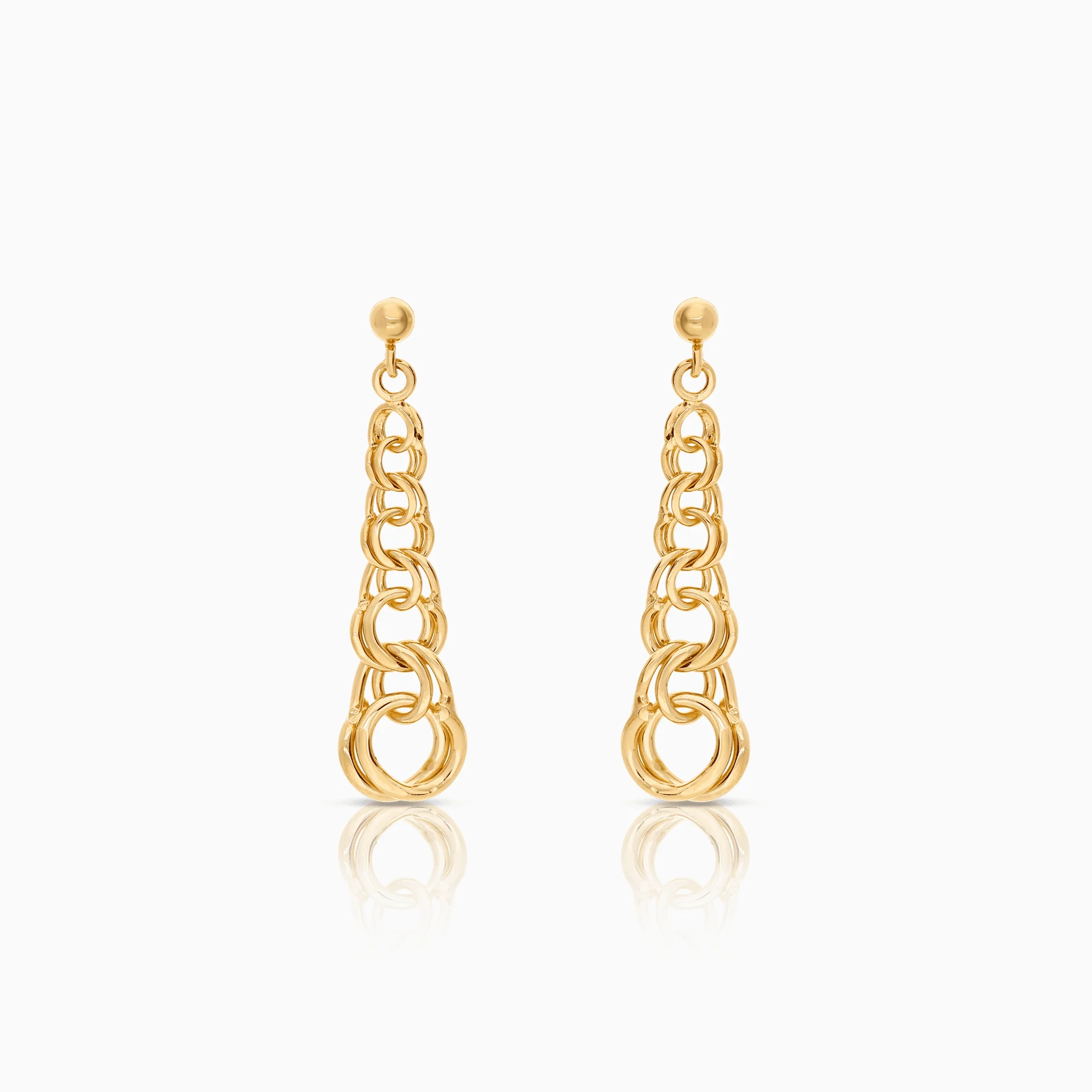 Bismarck earrings 3.86g 18K gold