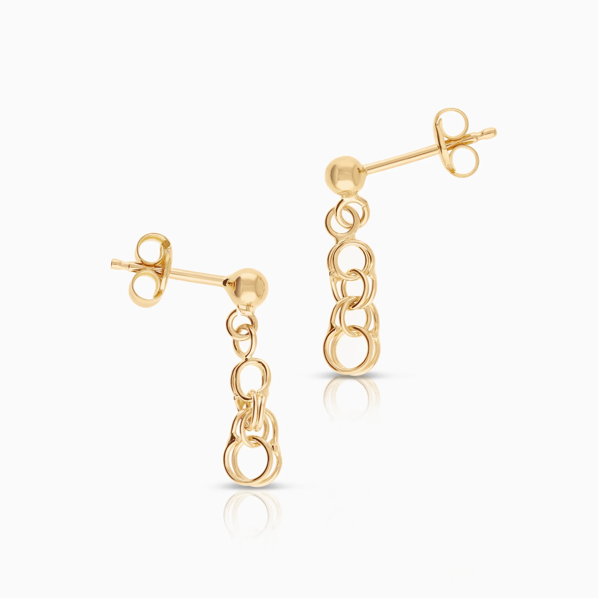 Bismarck earrings 0.86g 18K gold - Image 2