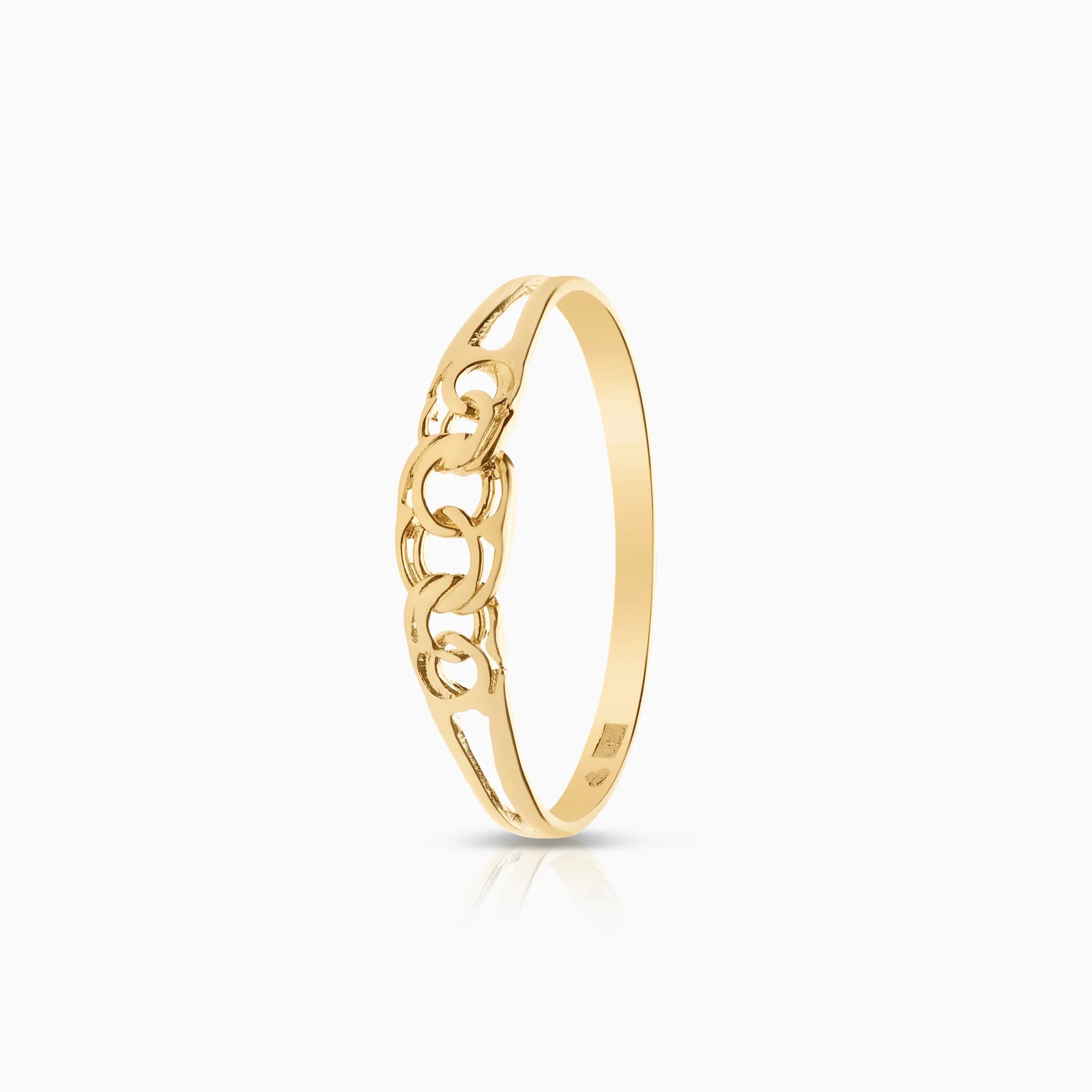 Bismarck ring 0.90g 18K gold