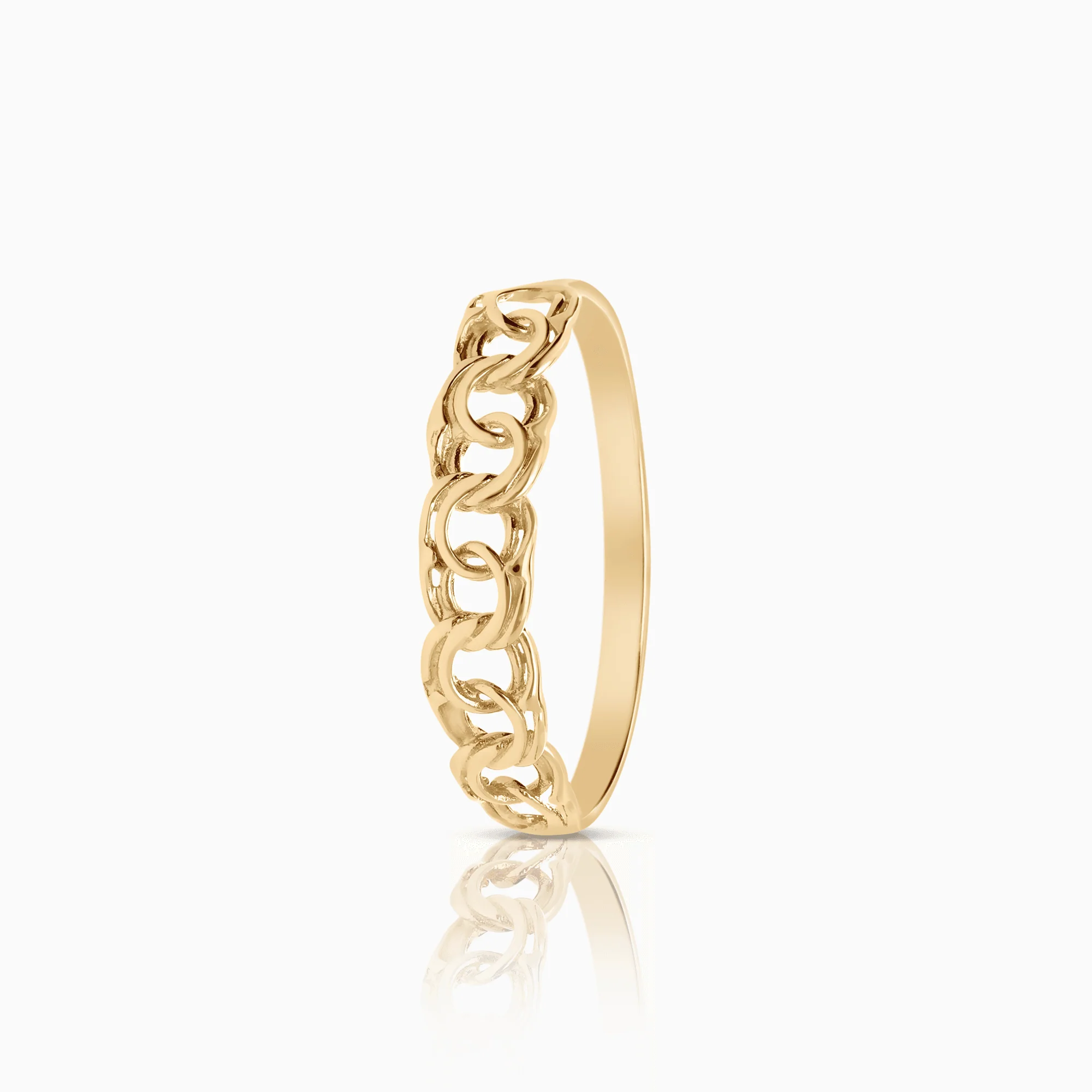 Bismarck ring 0.88g 18K gold