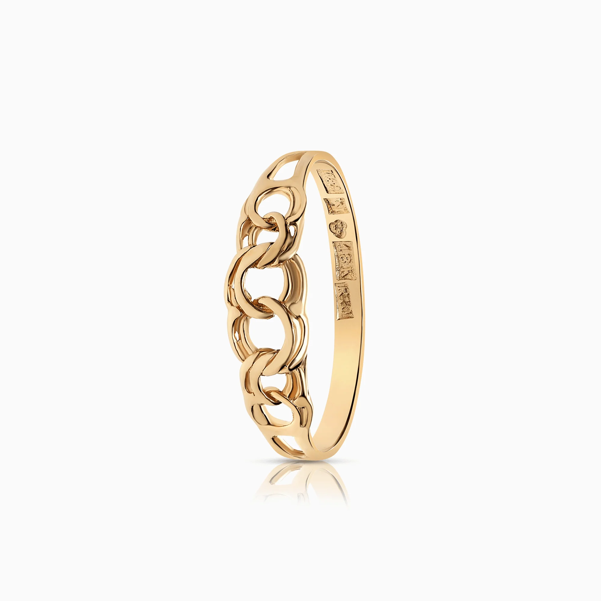 Bismarck ring 0.88g 18K gold