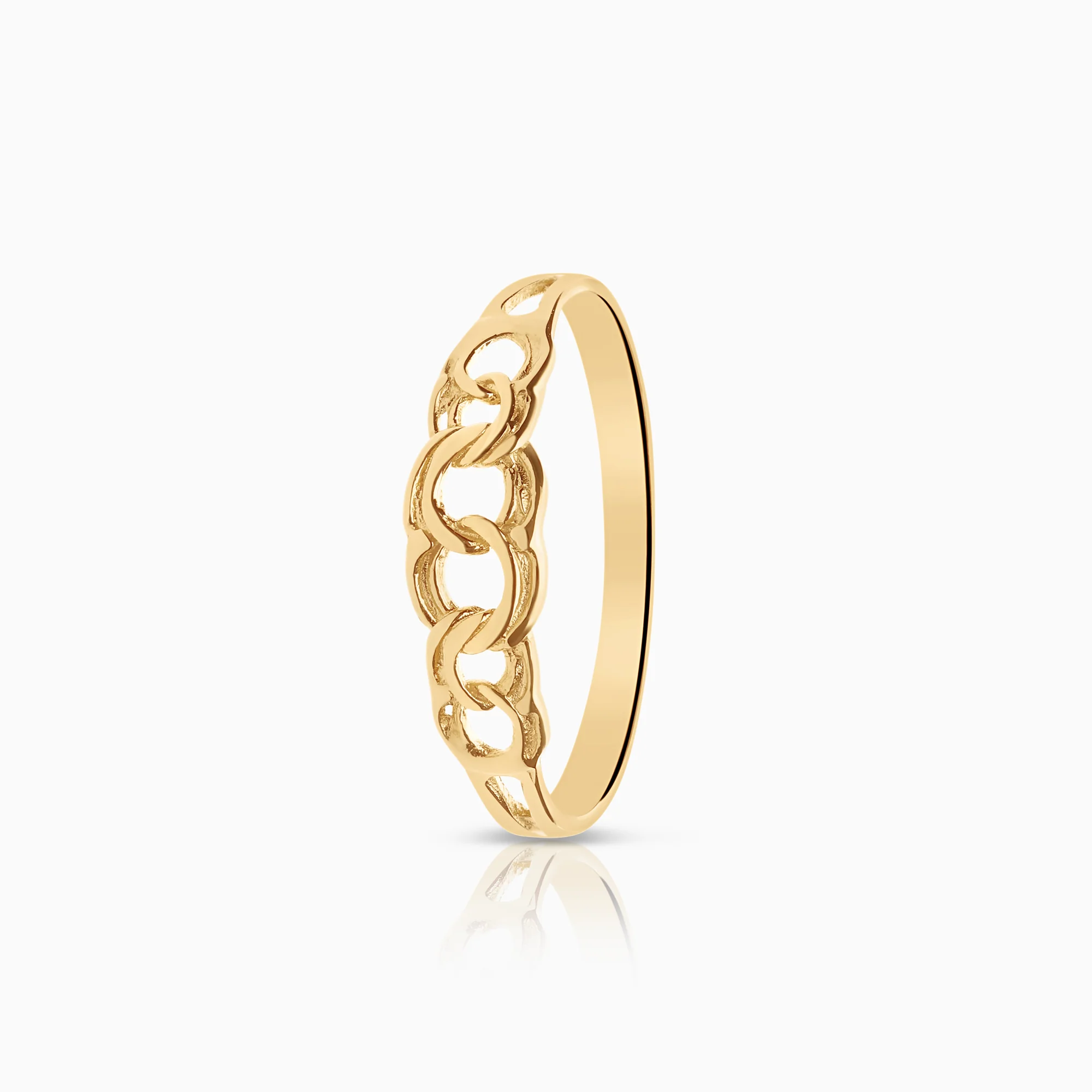 Bismarck Ring 1.00g 18K Gold