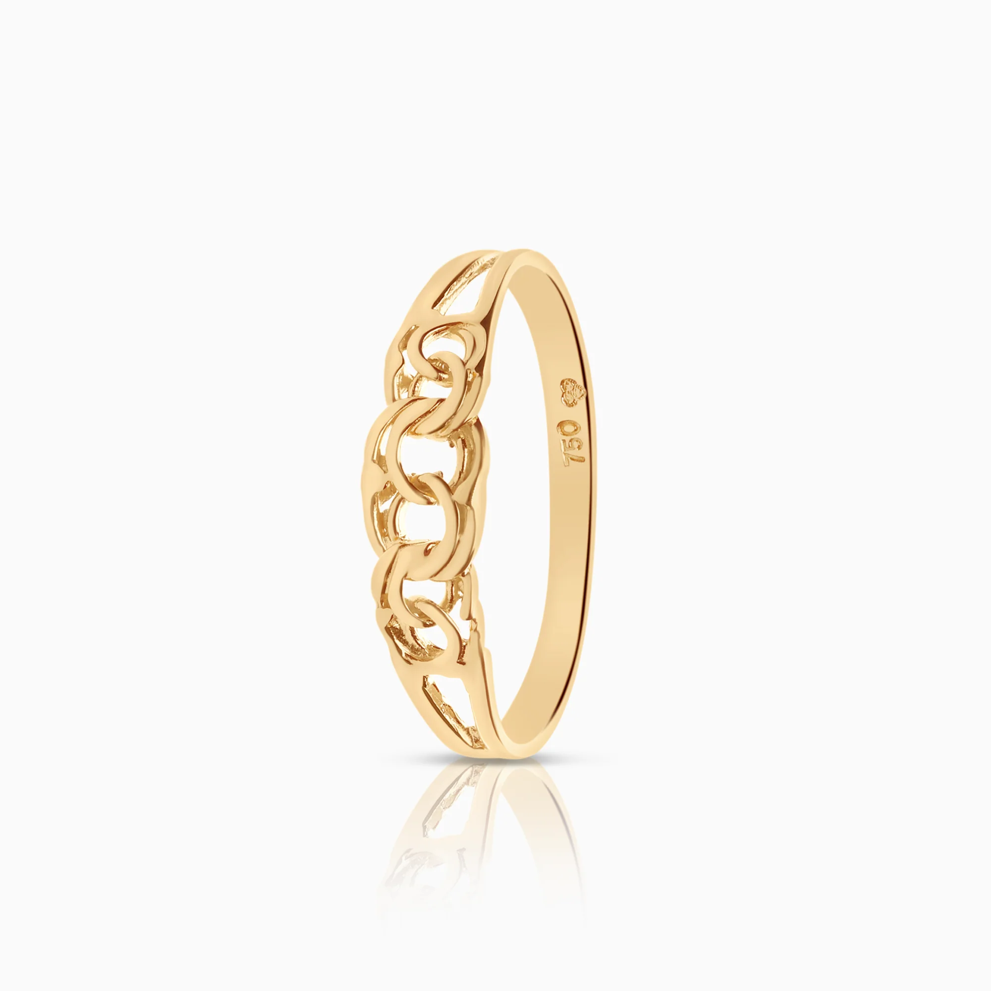 Bismarck Ring 1.00g 18K Gold