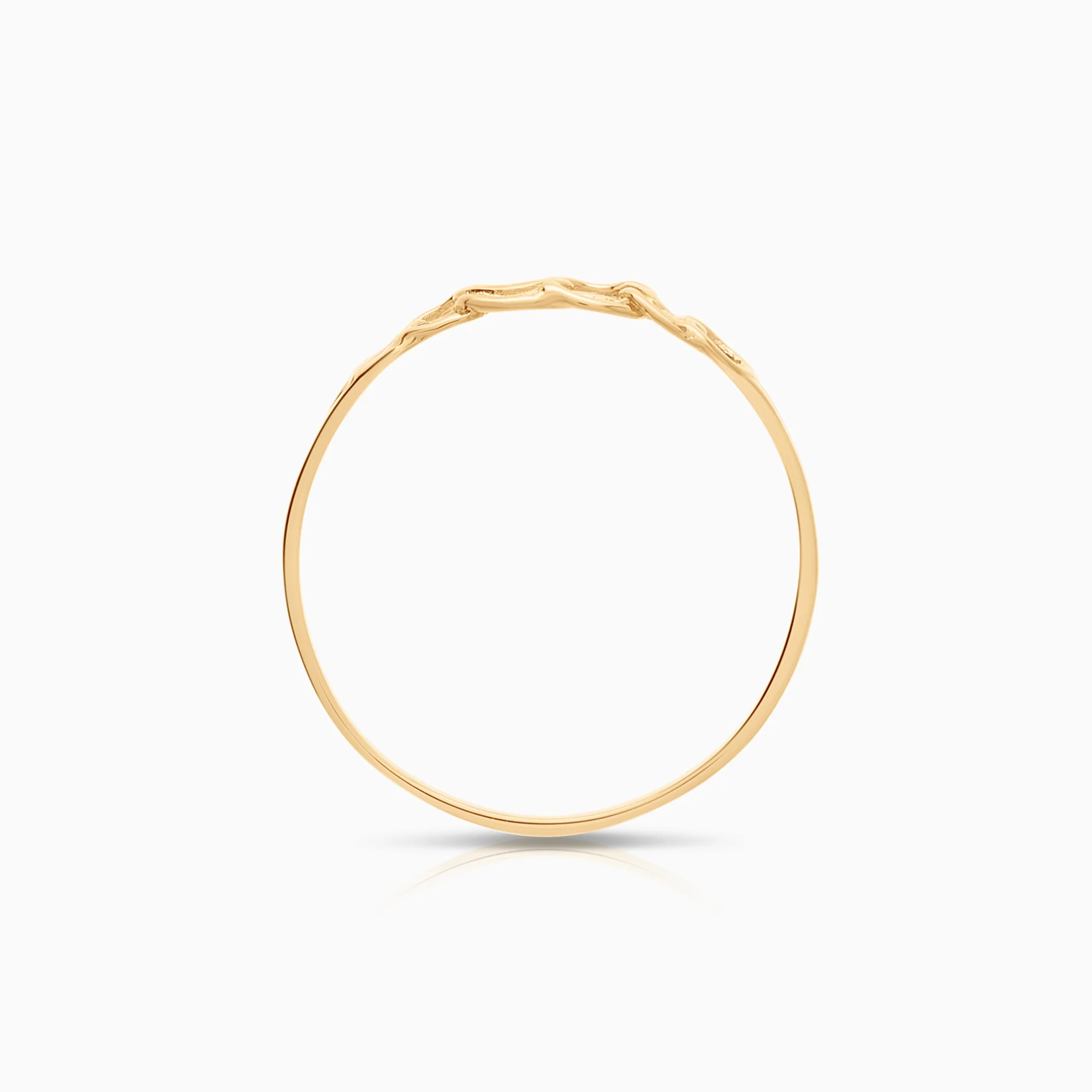 Bismarck ring 1.01g 18K gold - Image 2