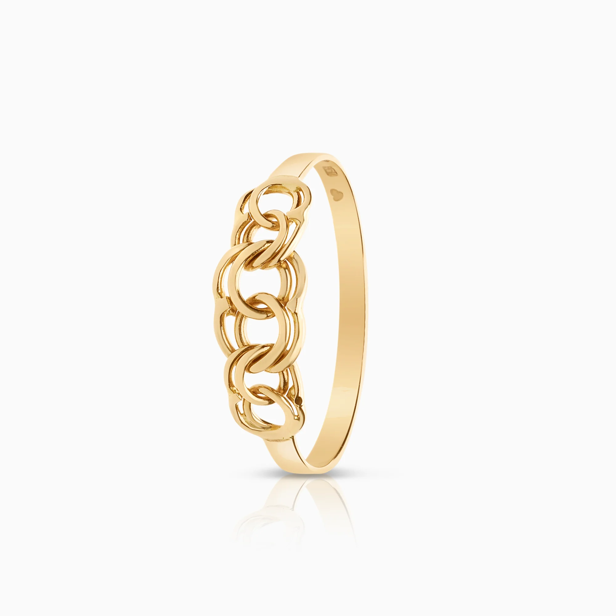 Bismarck Ring 1.03g 18K Gold