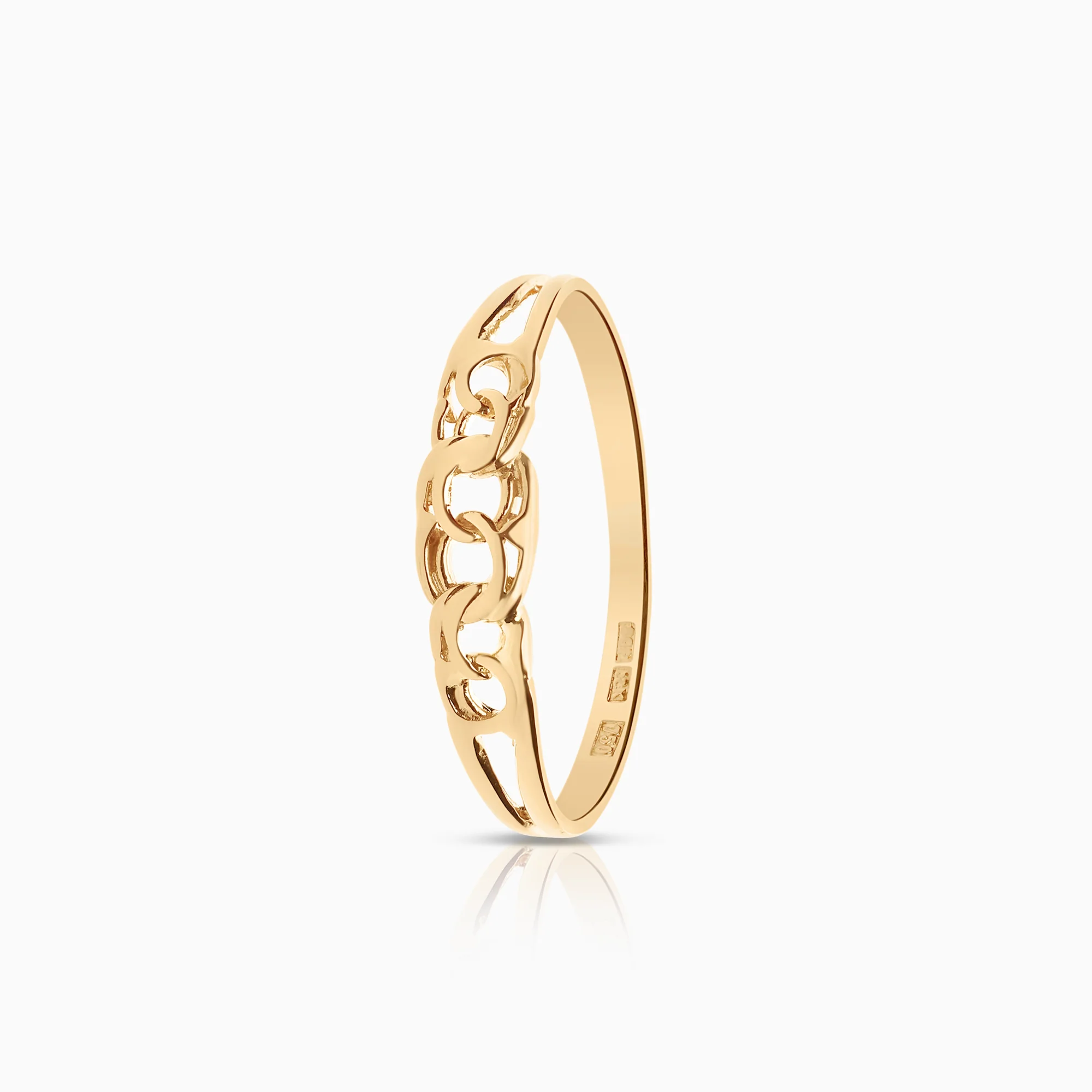 Bismarck ring 1.08g 18K gold