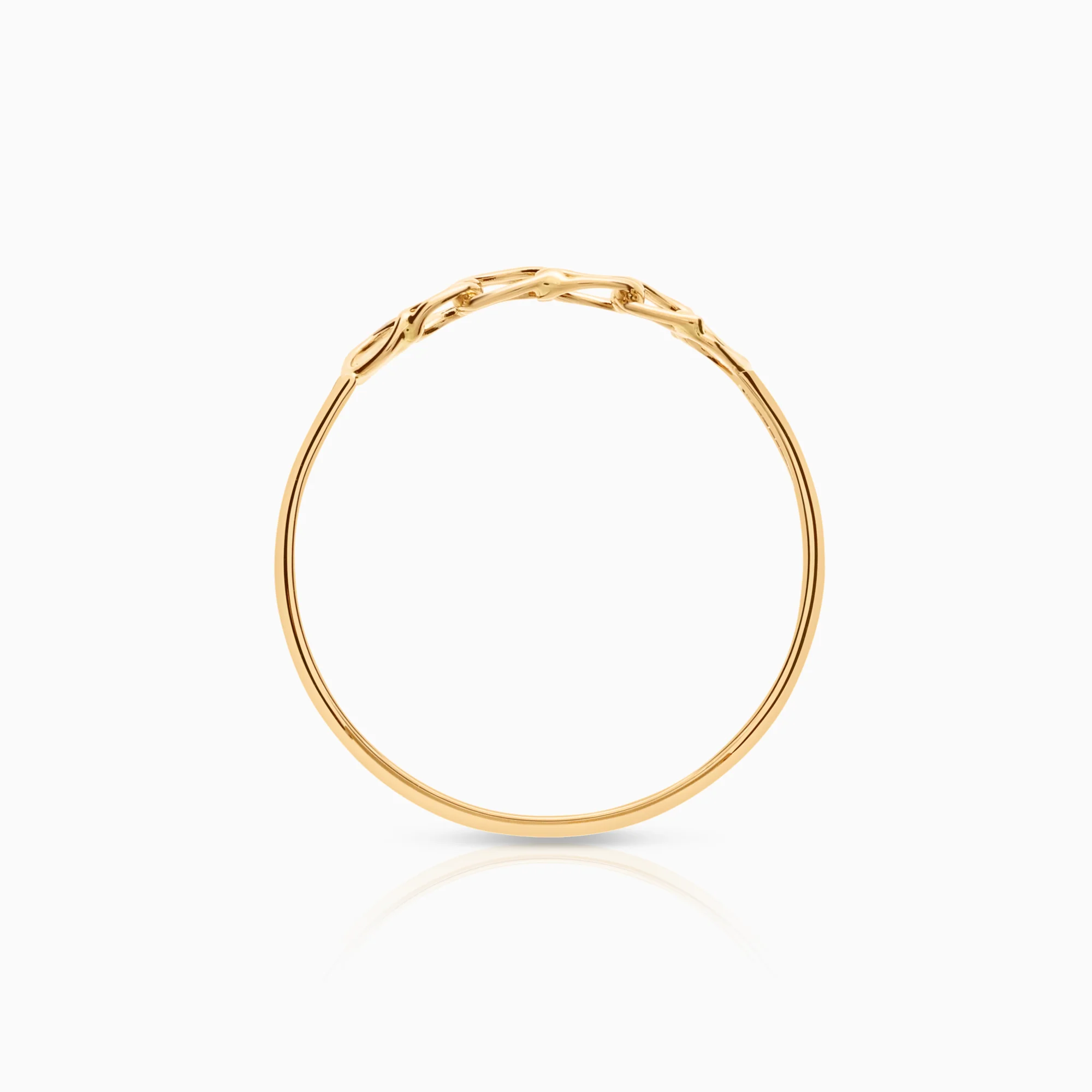 Bismarck ring 1.11g 18K gold - Image 2