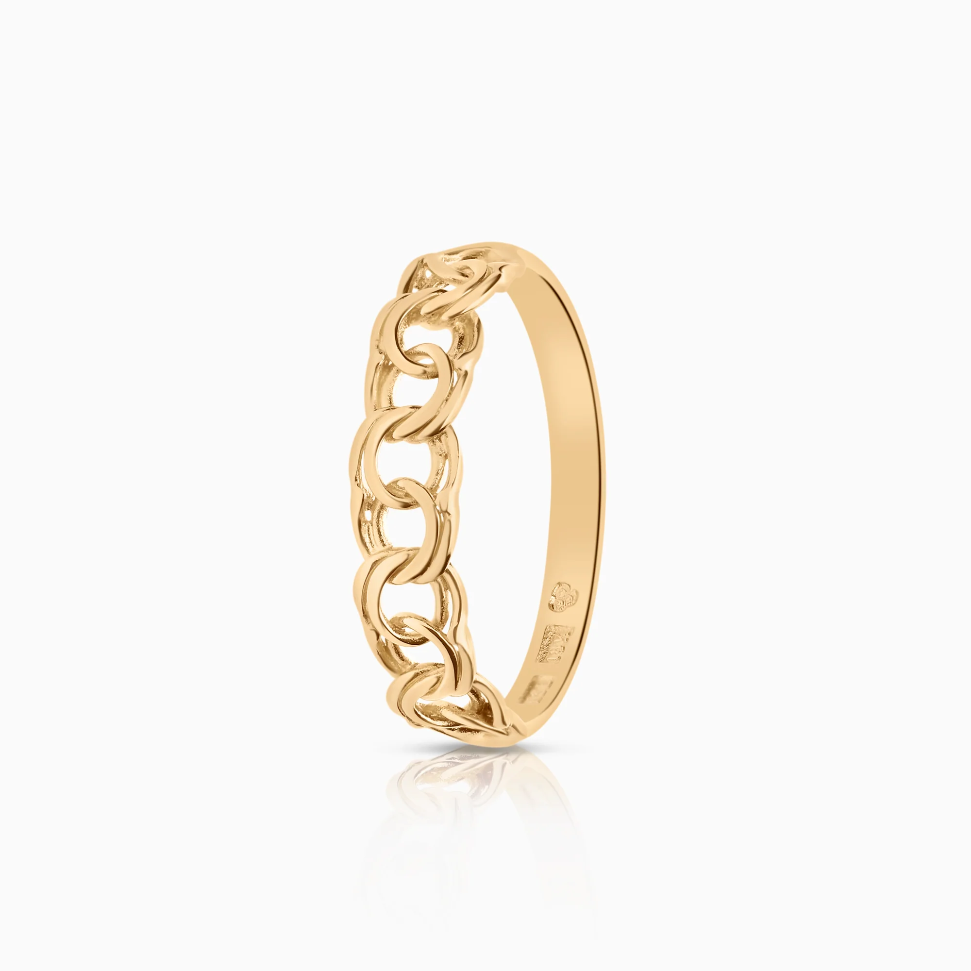 Bismarck ring 1.31g 18K gold