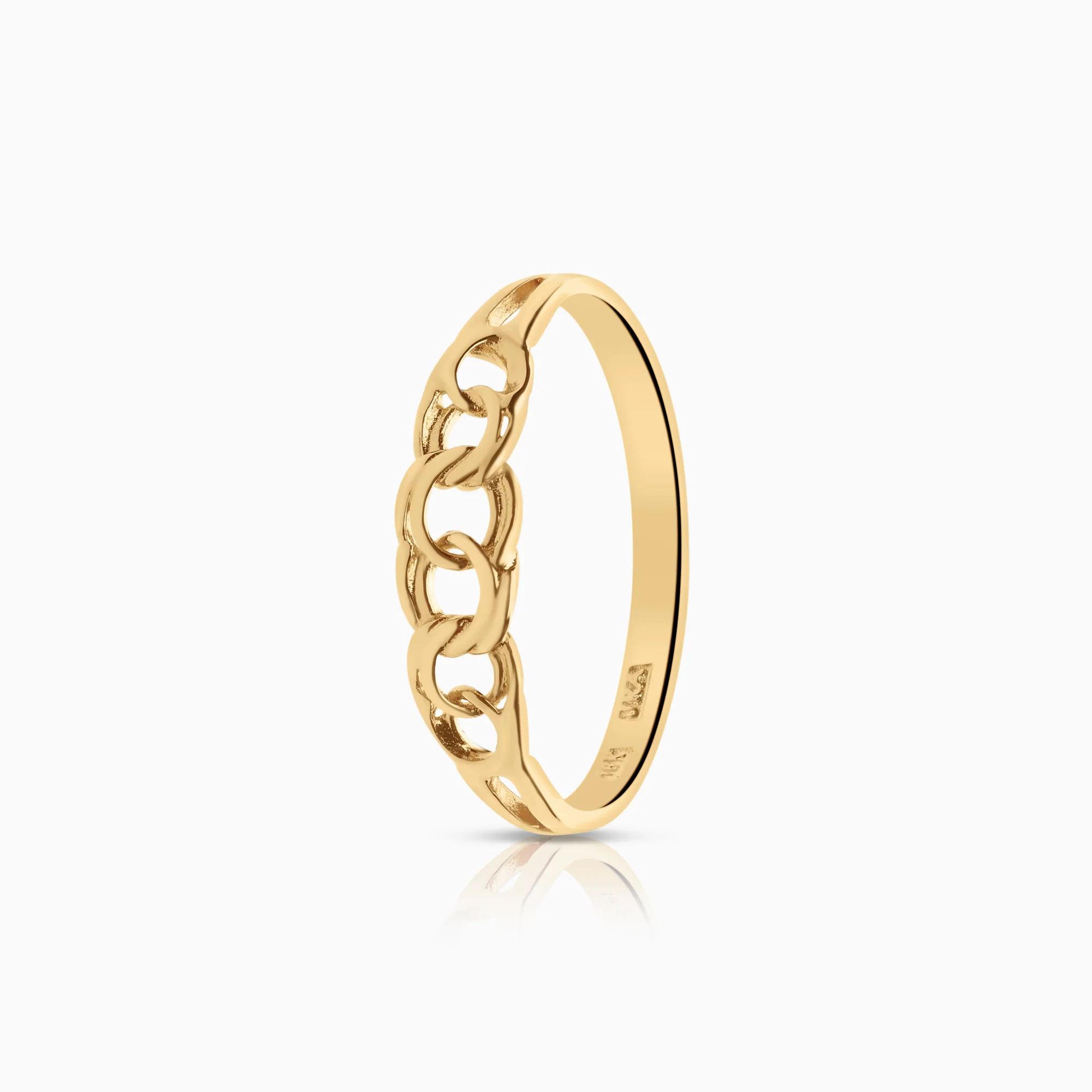 Bismarck ring 1.37g 18K gold