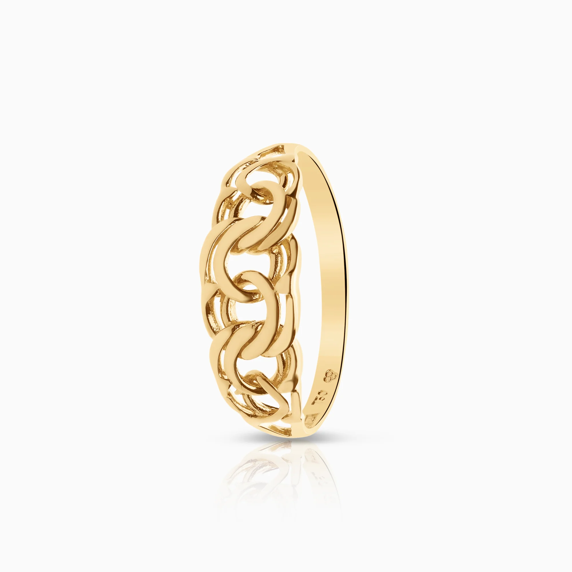 Bismarck ring 1.84g 18K gold