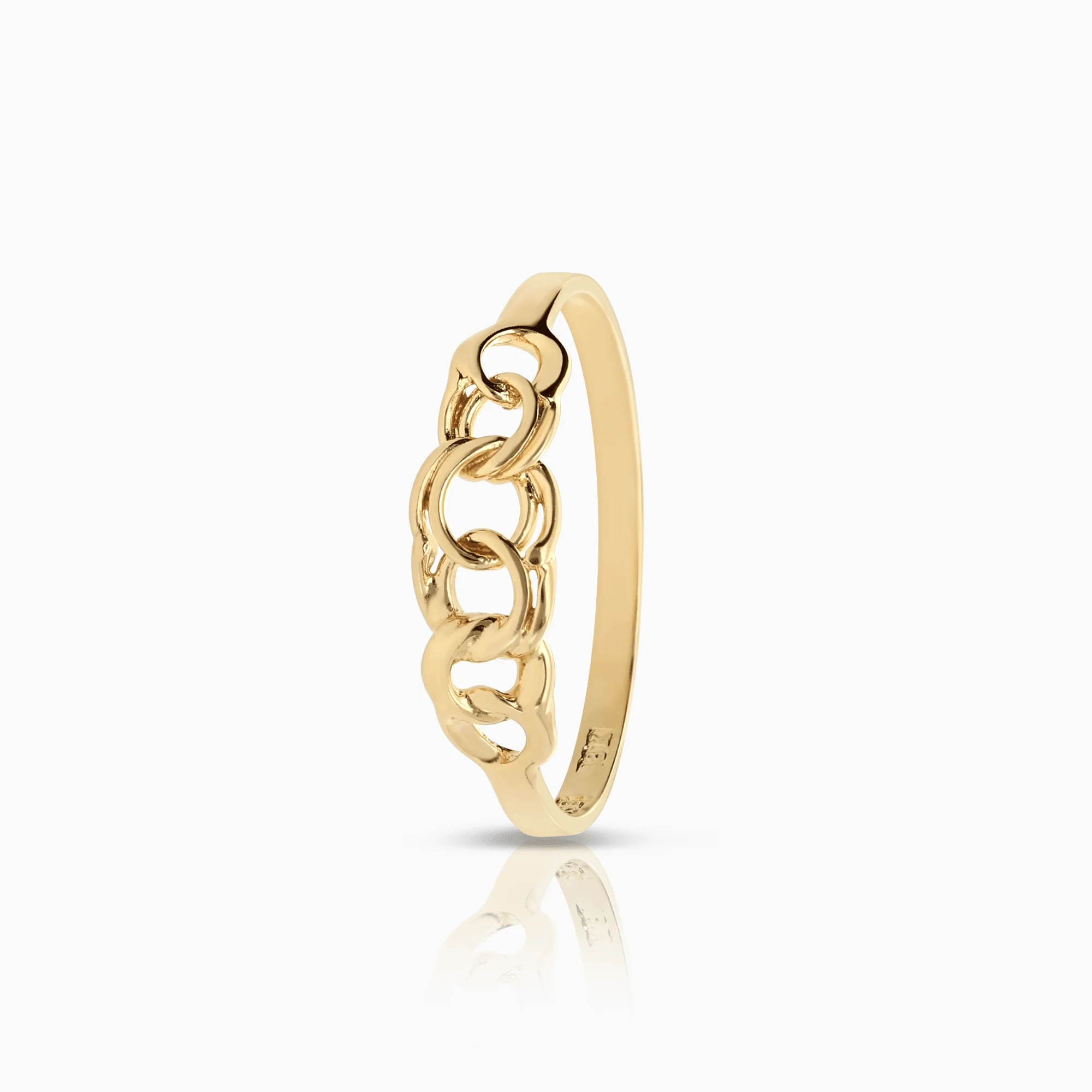 Bismarck ring 1.09g 18K gold - Image 2