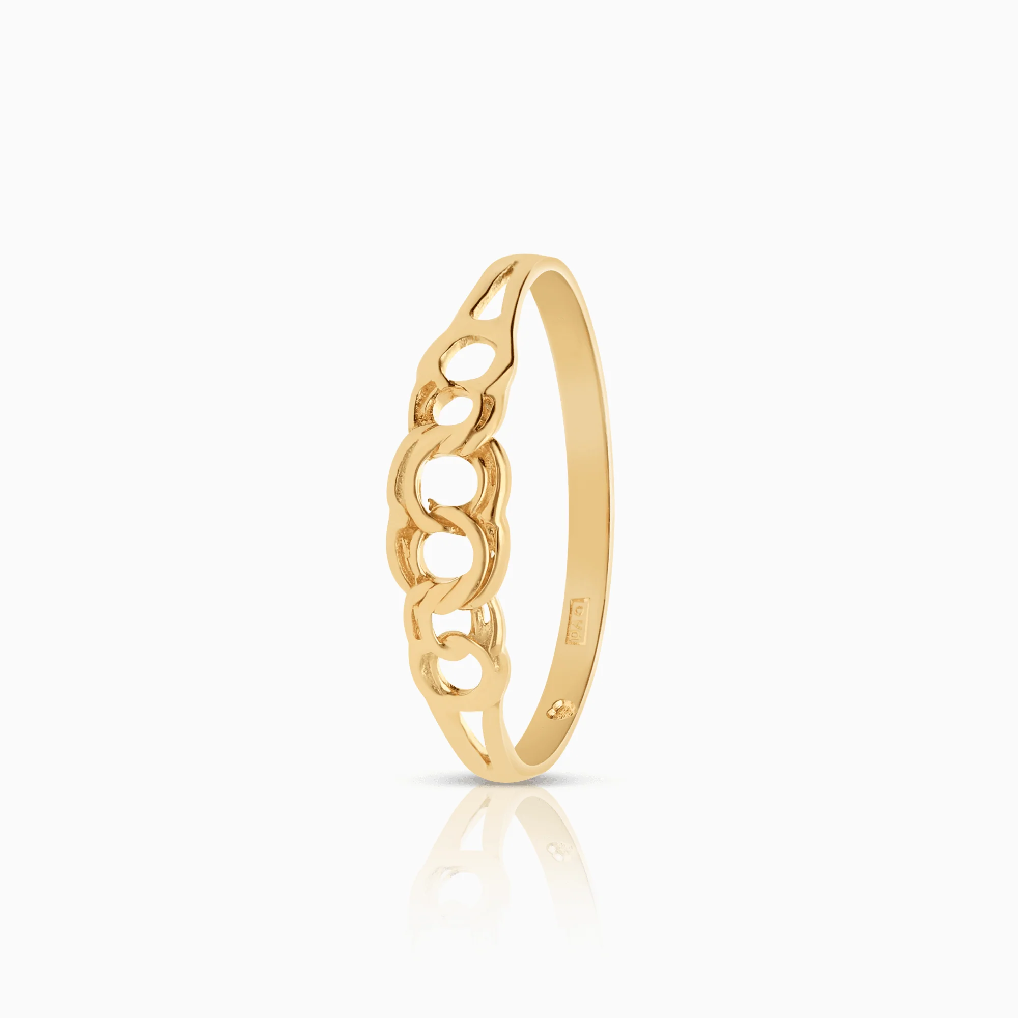 Bismarck ring 1.16g 18K gold
