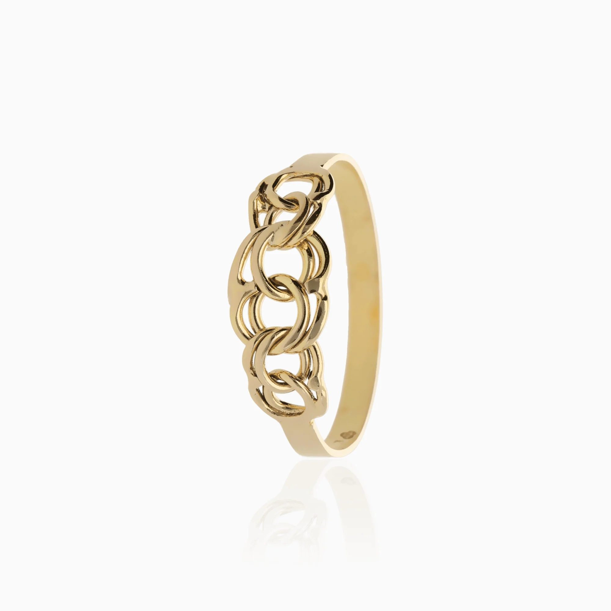 Bismarck ring 1.23g 18K gold