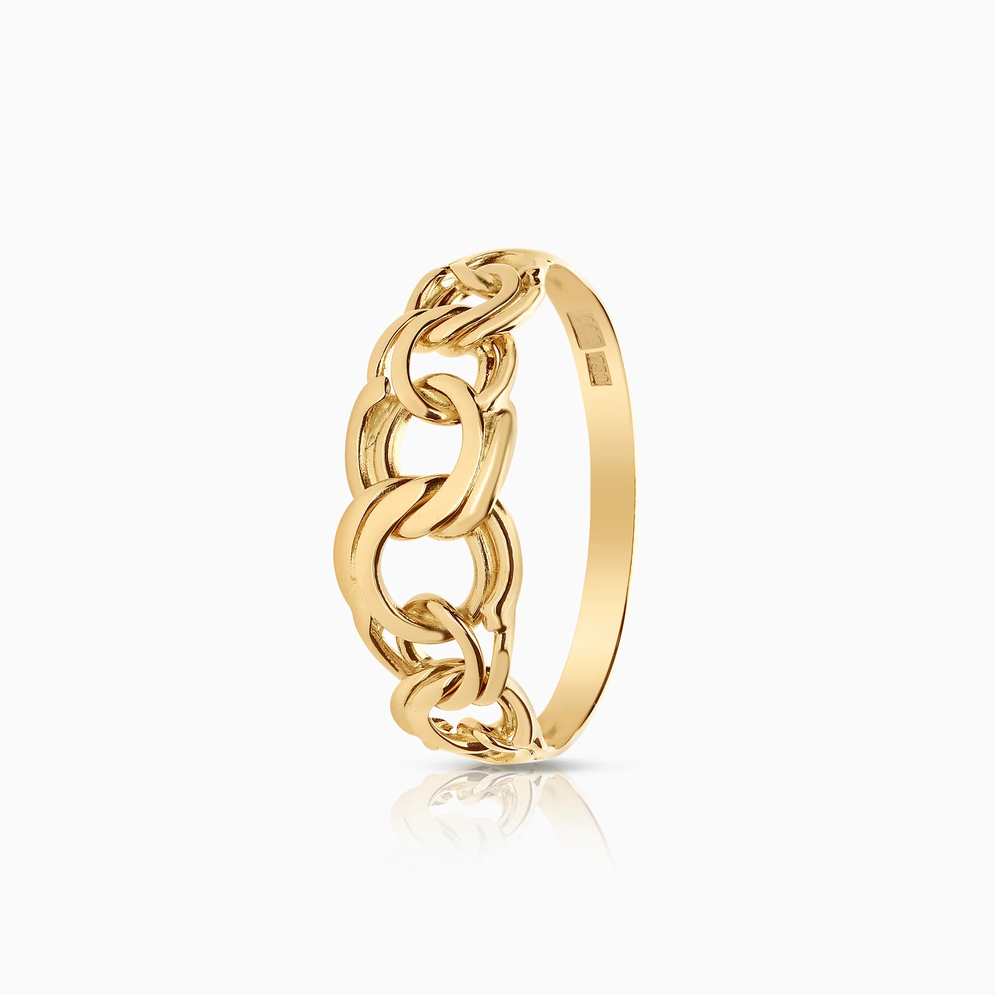 Bismarck ring 1.39g 18K gold