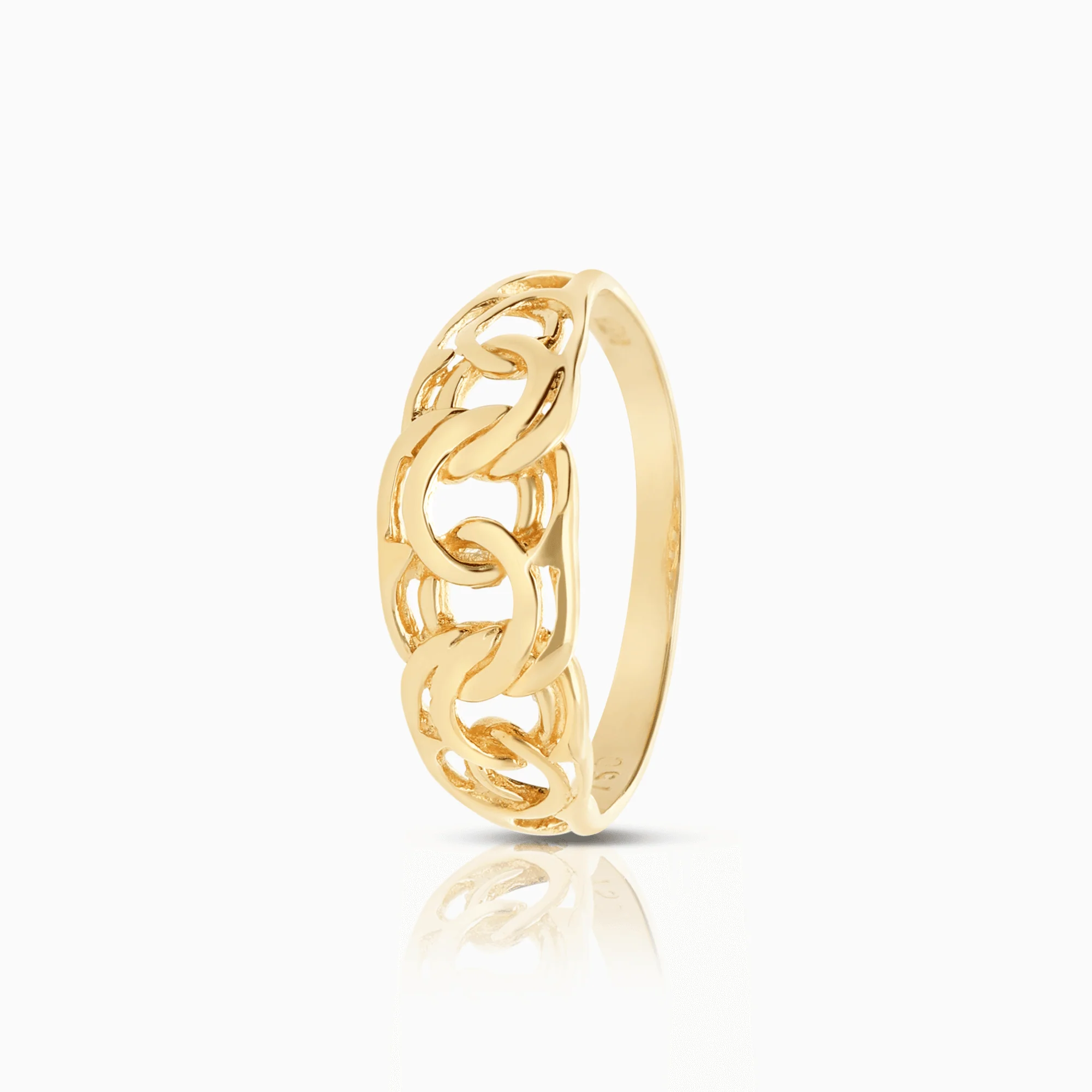 Bismarck ring 1.52g 18K gold
