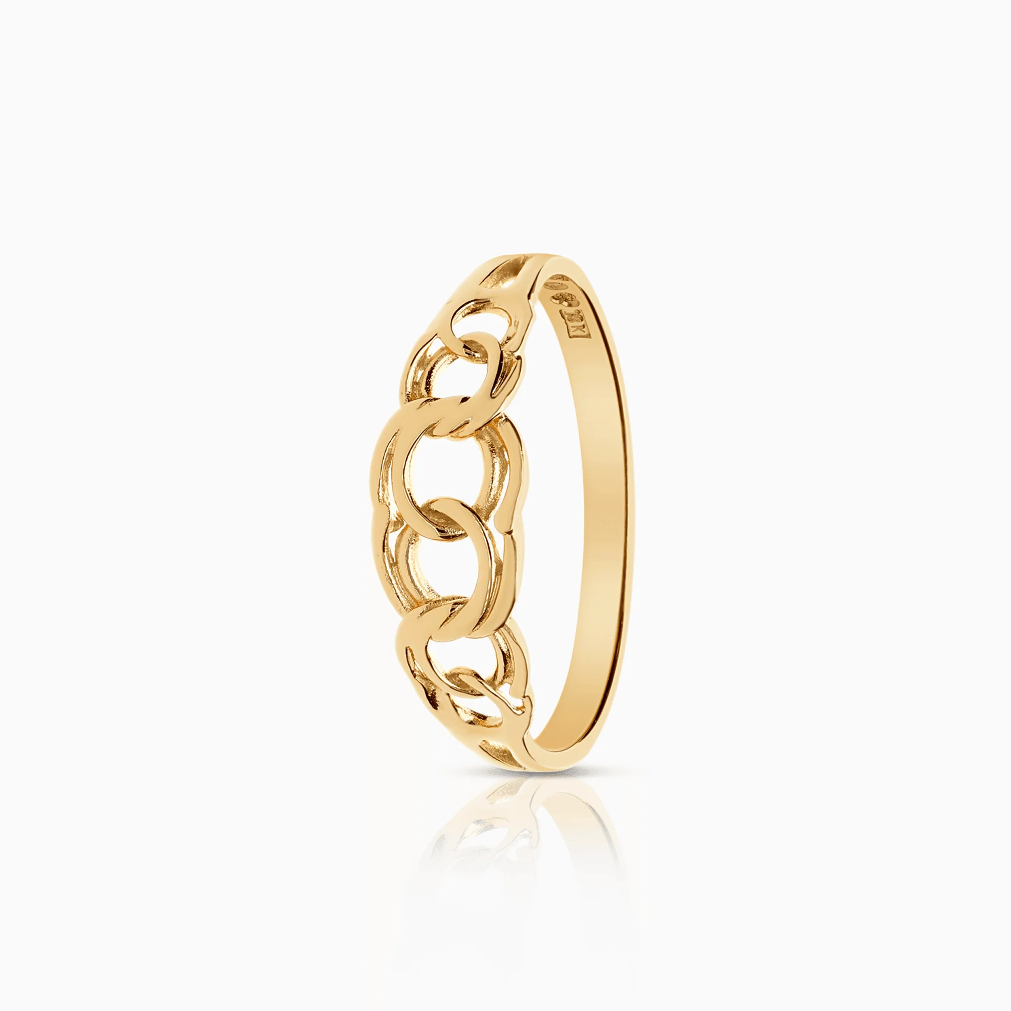 Bismarck ring 1.52g 18K gold
