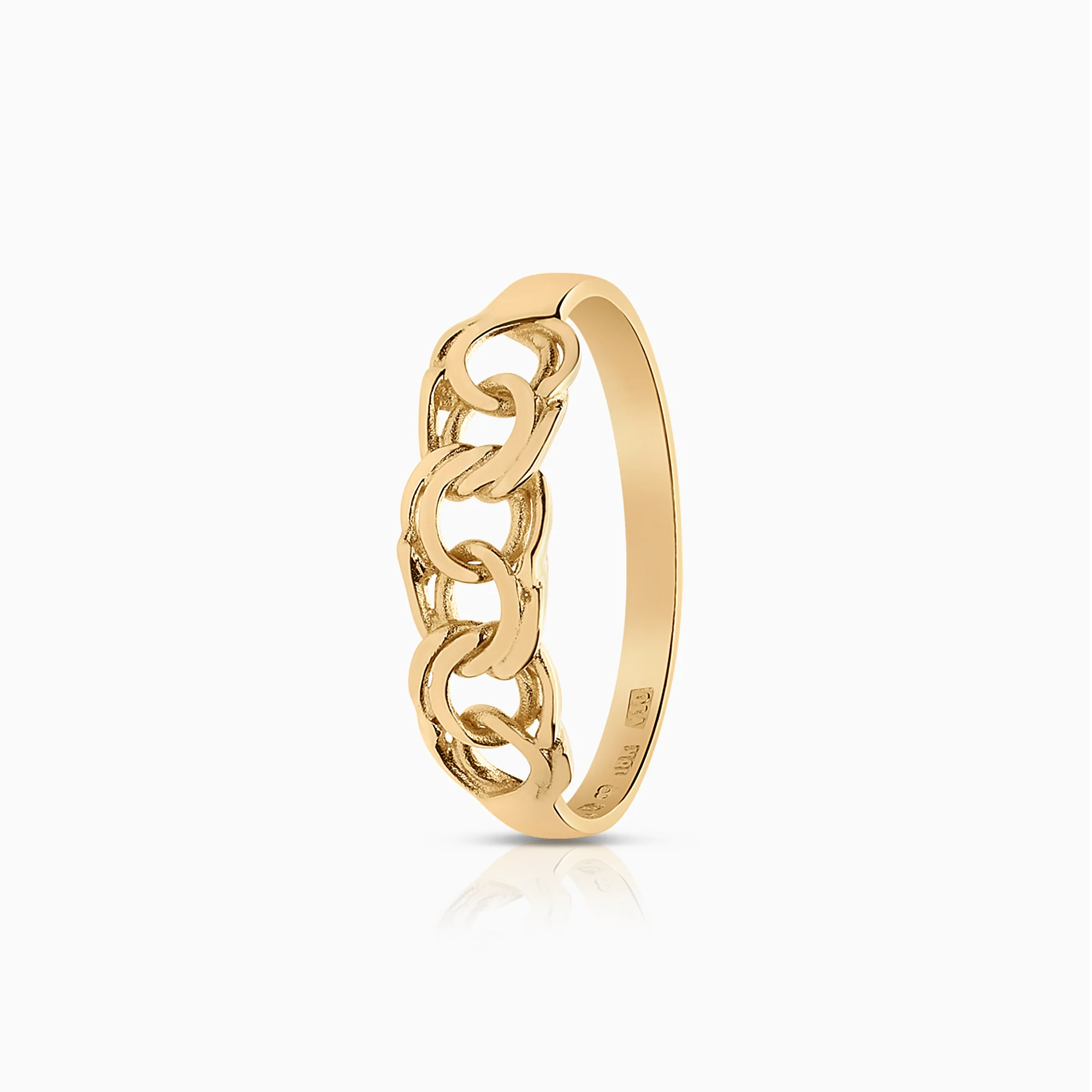 Bismarck ring 1.53g 18K gold