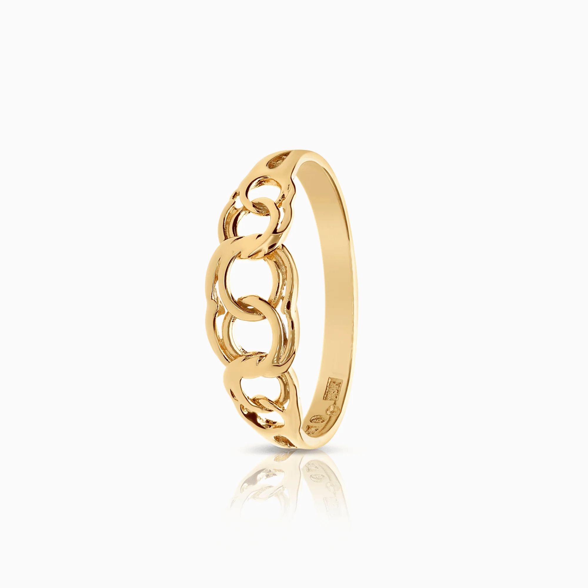 Bismarck ring 1.55g 18K gold