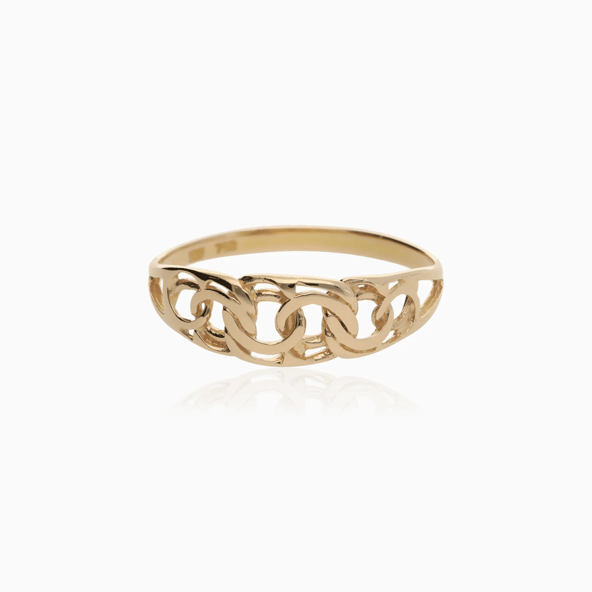 Bismarck ring 1.65g 18K gold - Image 2