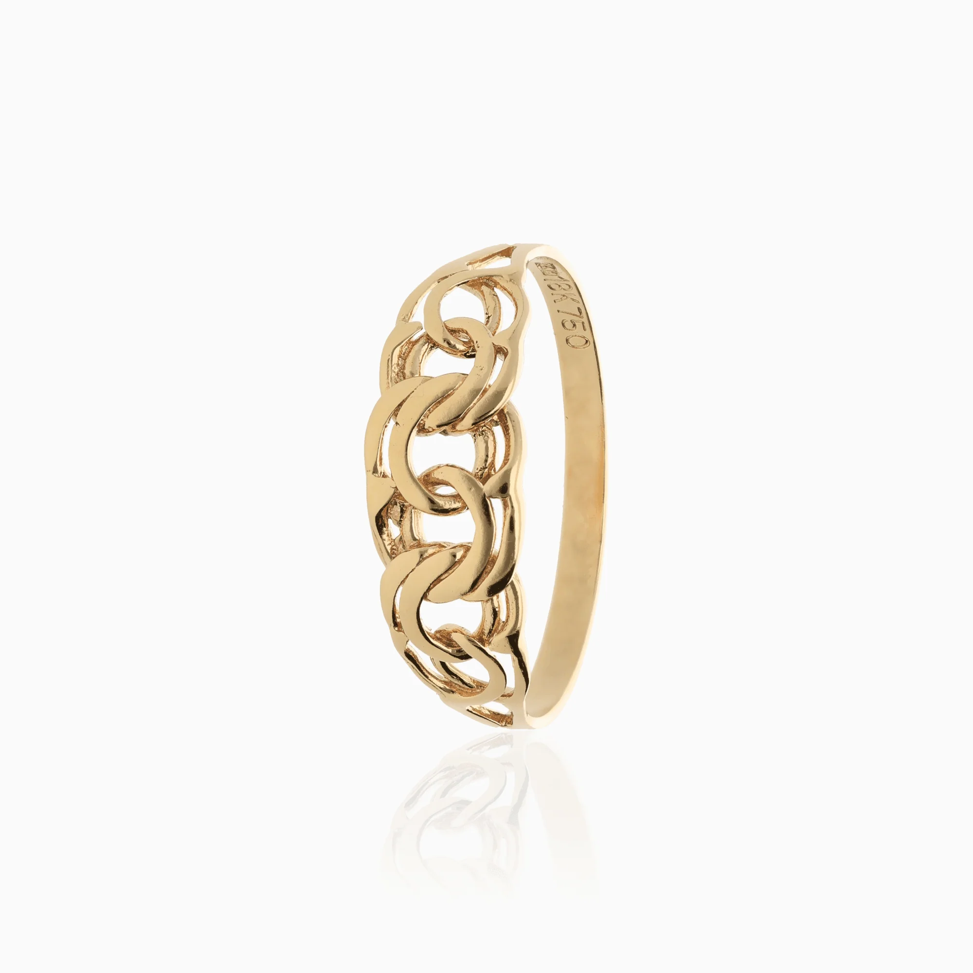 Bismarck ring 1.92g 18K gold