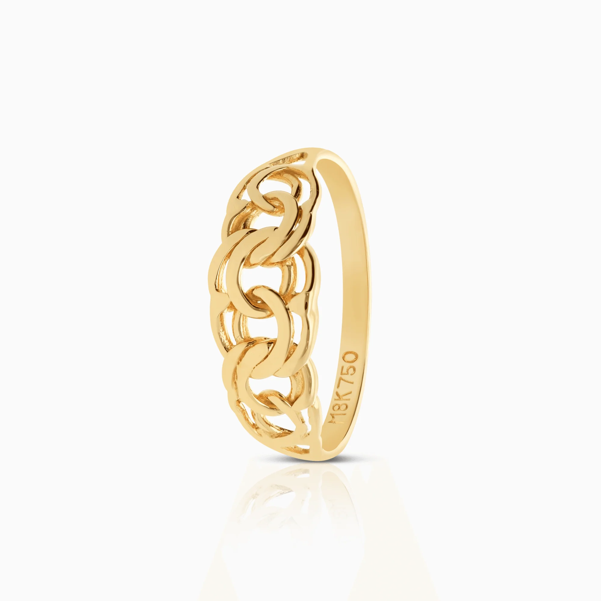 Bismarck ring 1.92g 18K gold