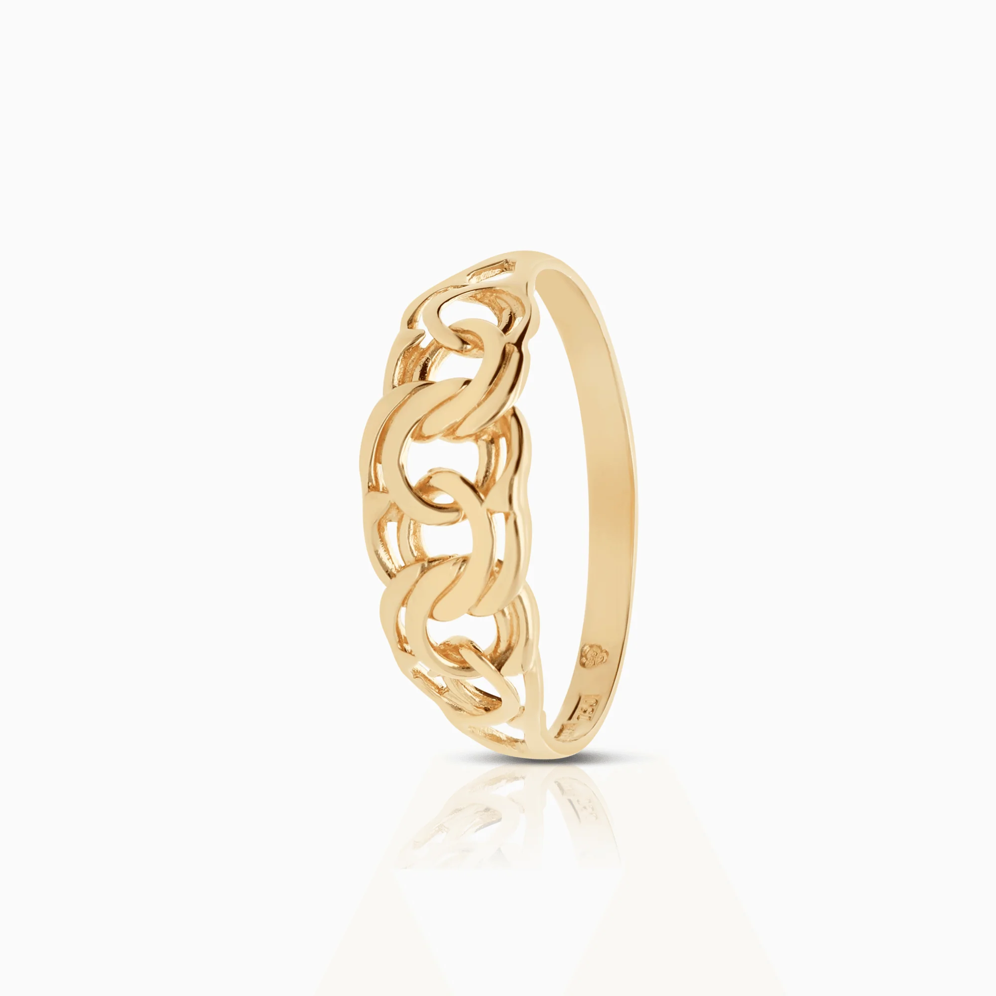 Bismarck ring 1.95g 18K gold