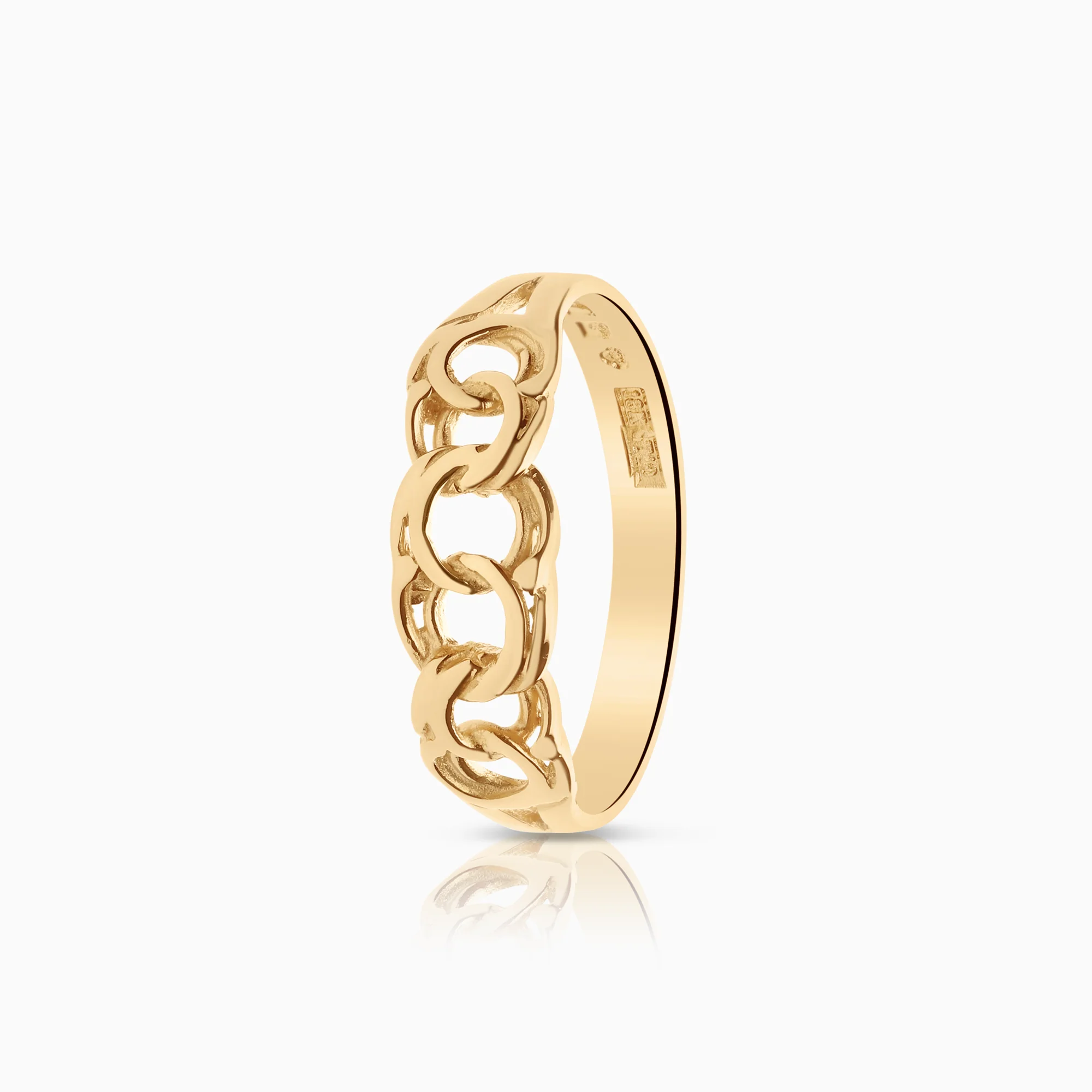 Bismarck ring 2.05g 18K gold