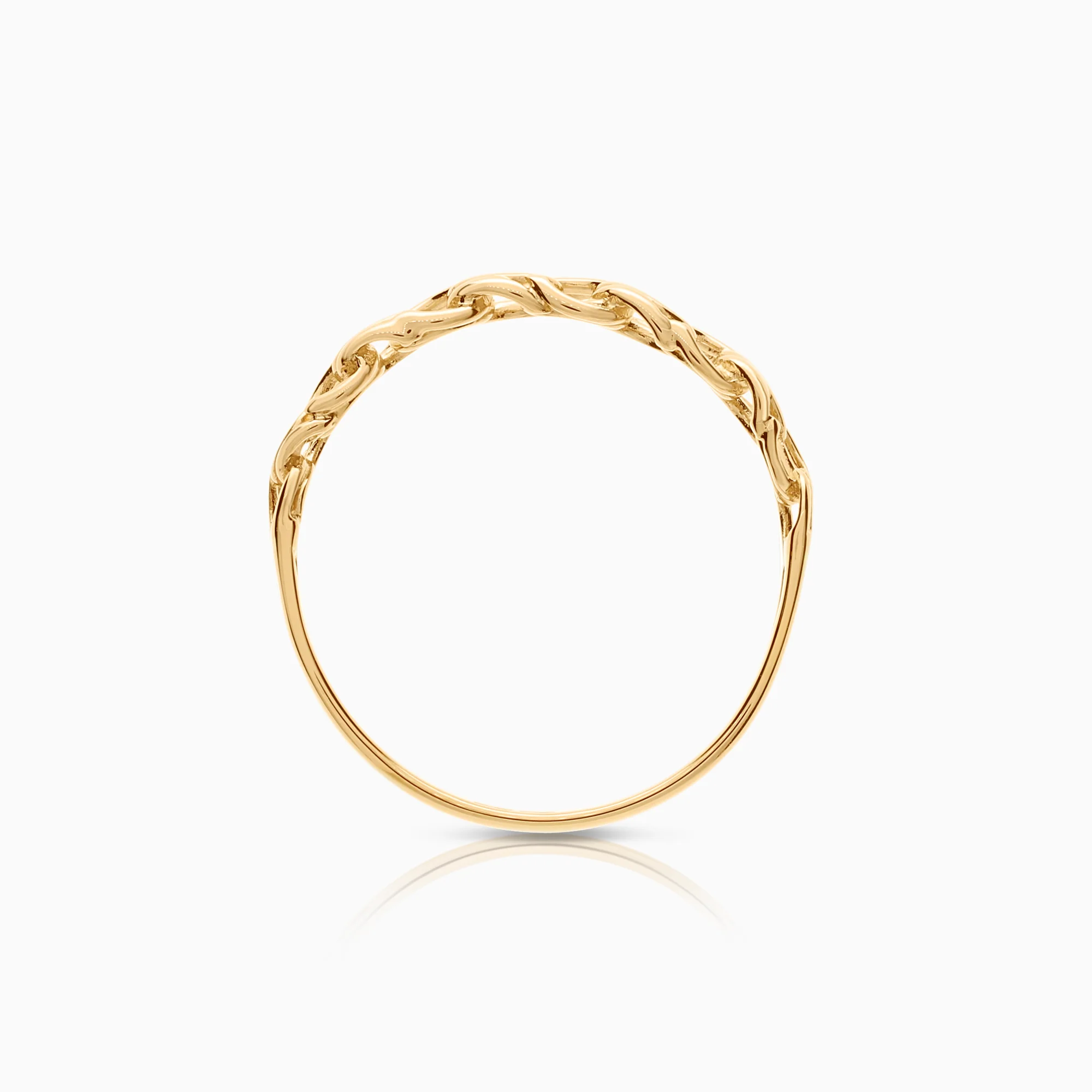 Bismarck ring 2.10g 18K gold - Image 2