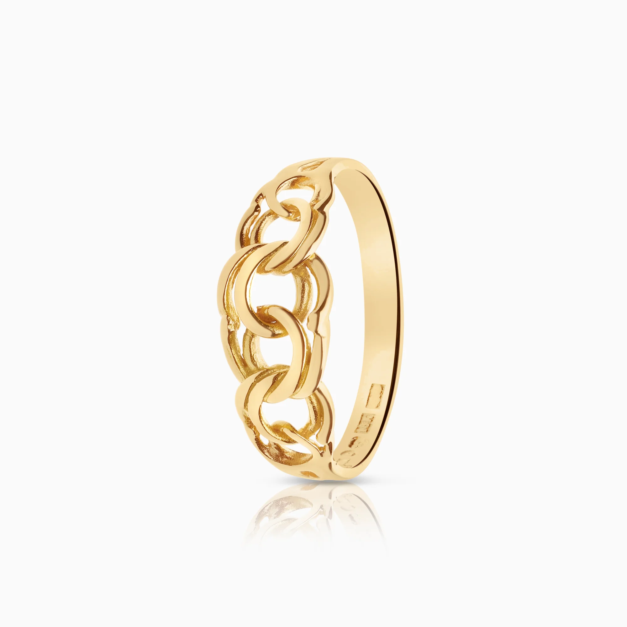 Bismarck ring 2.26g 18K gold