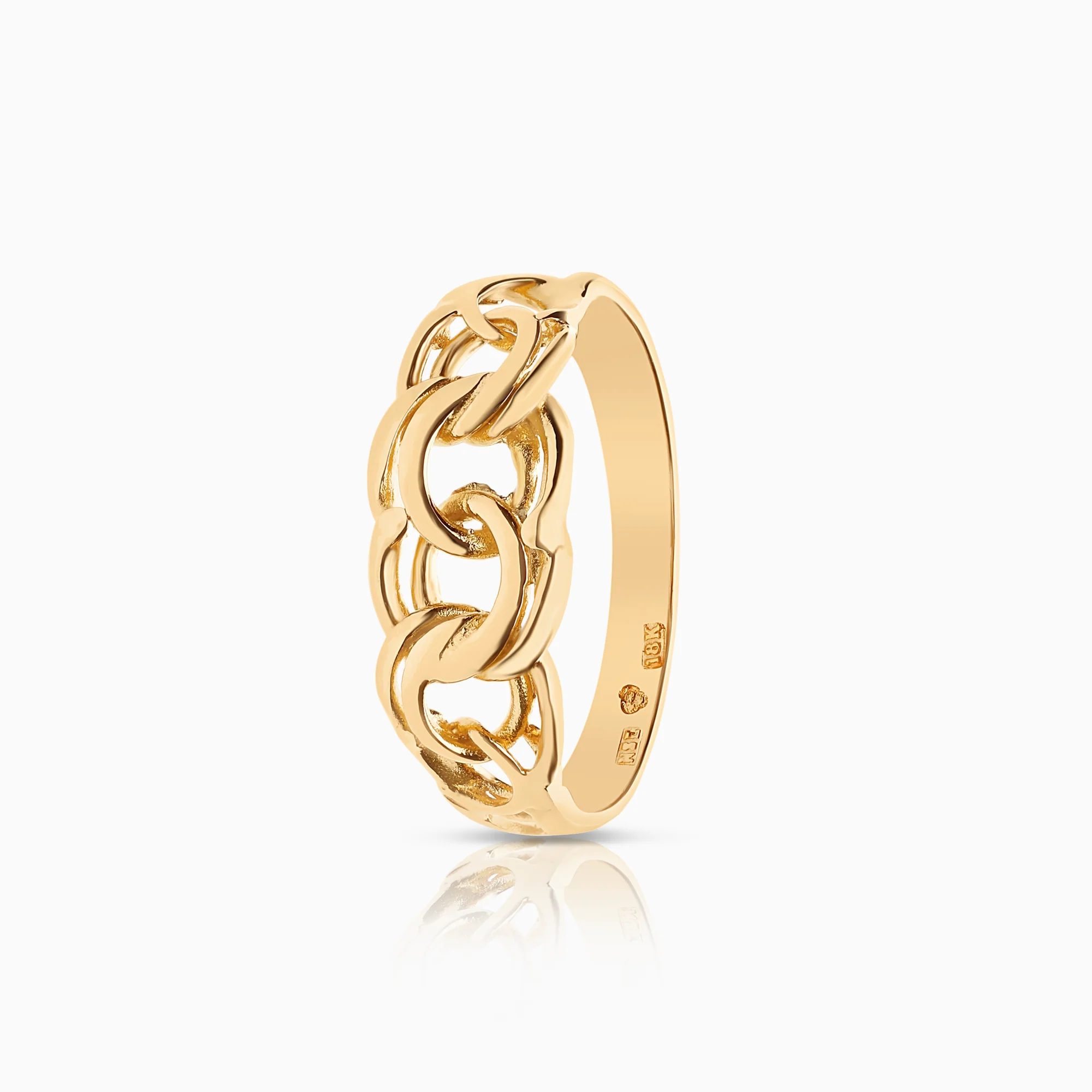Bismarck ring 2.29g 18K gold