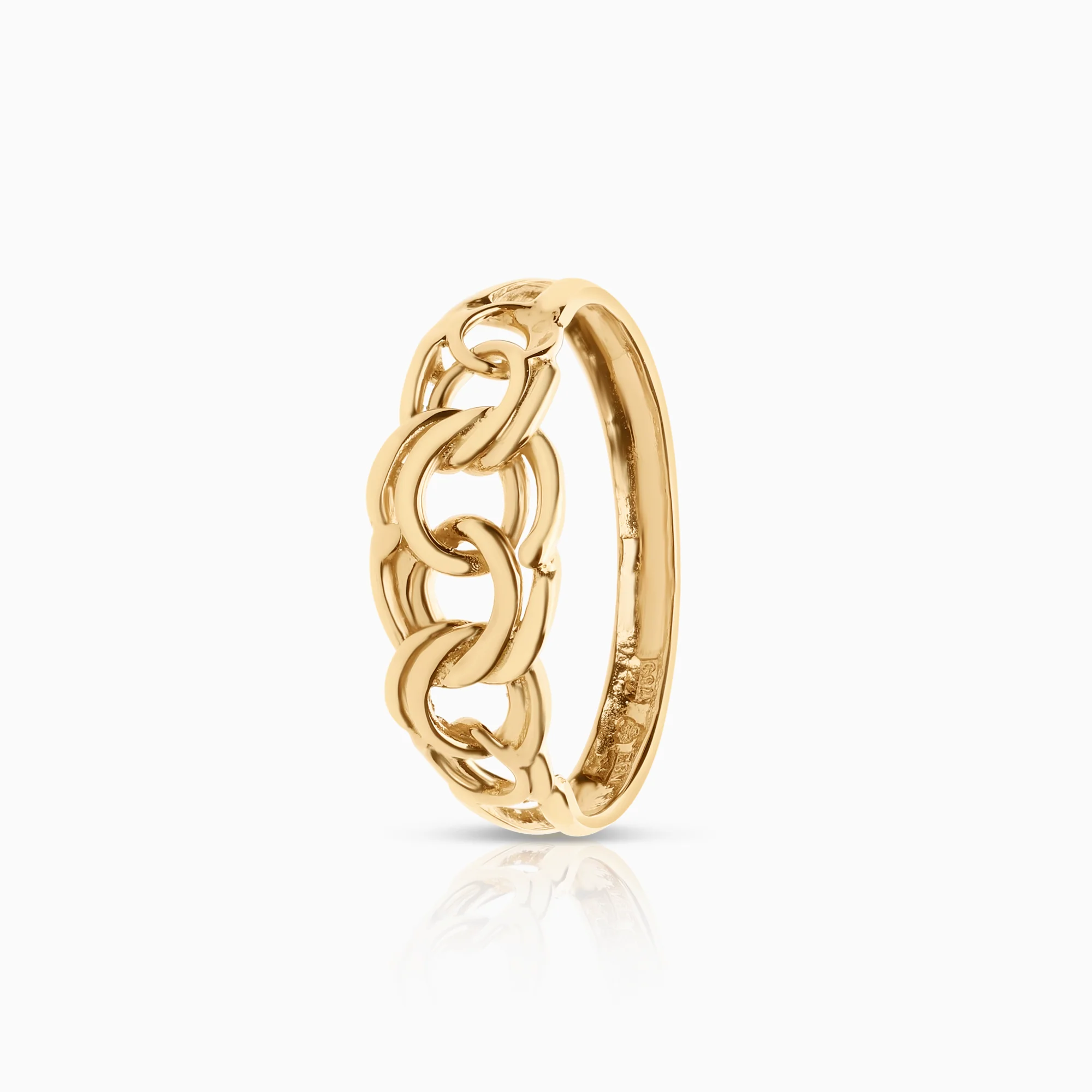 Bismarck ring 2.64g 18K gold