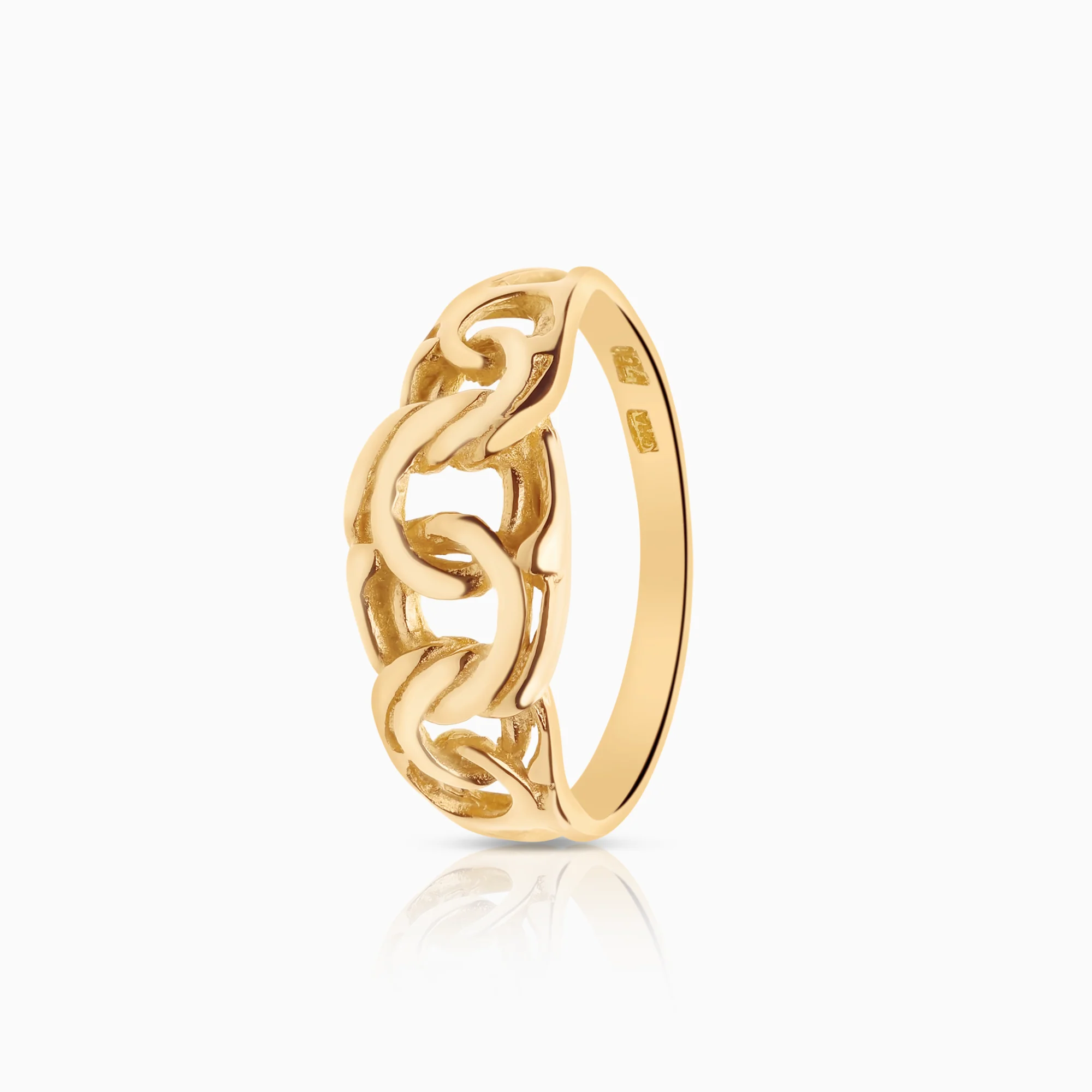 Bismarck ring 2.66g 18K gold