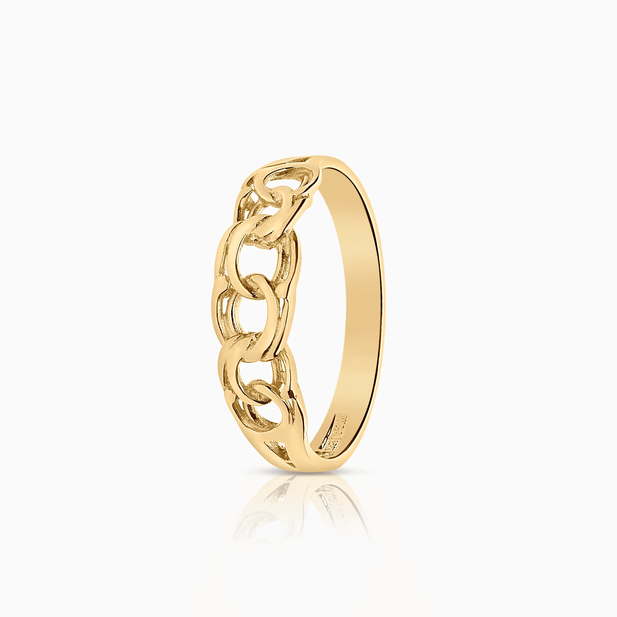 Bismarck ring 2.01g 18K gold