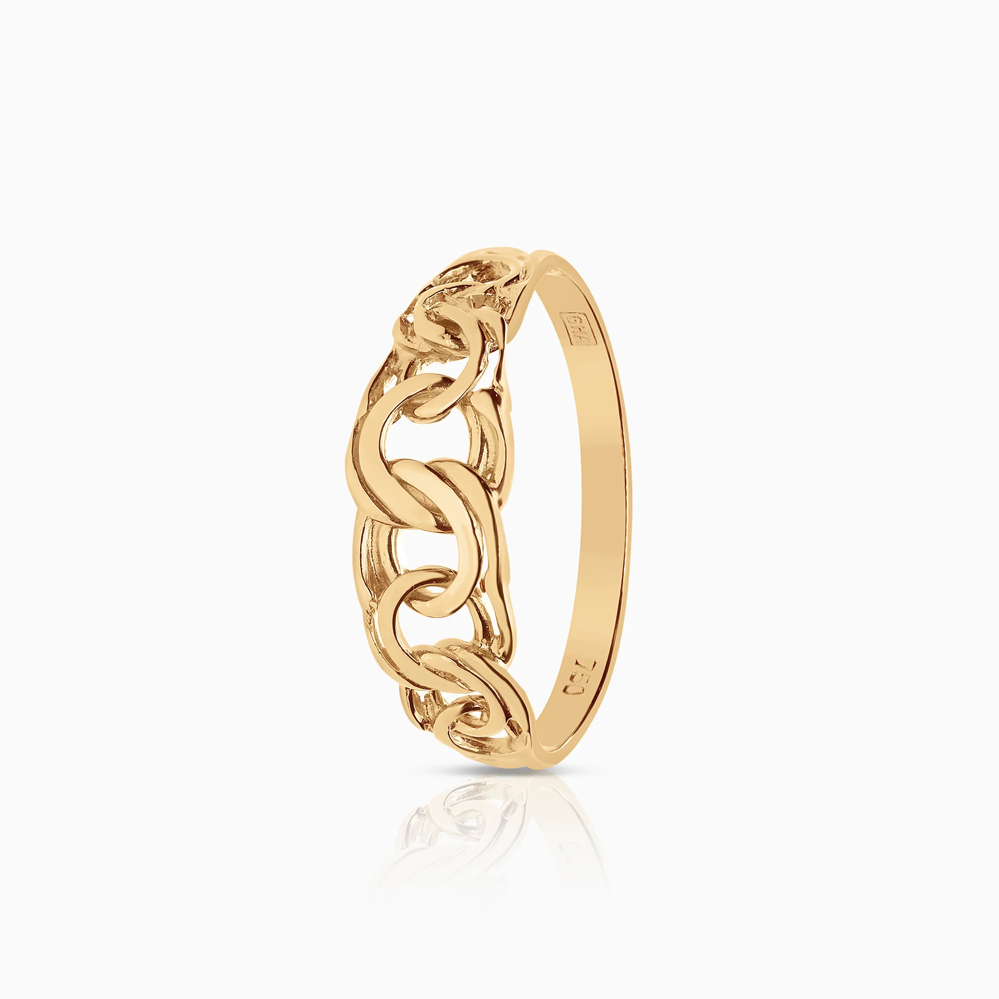 Bismarck ring 2.06g 18K gold
