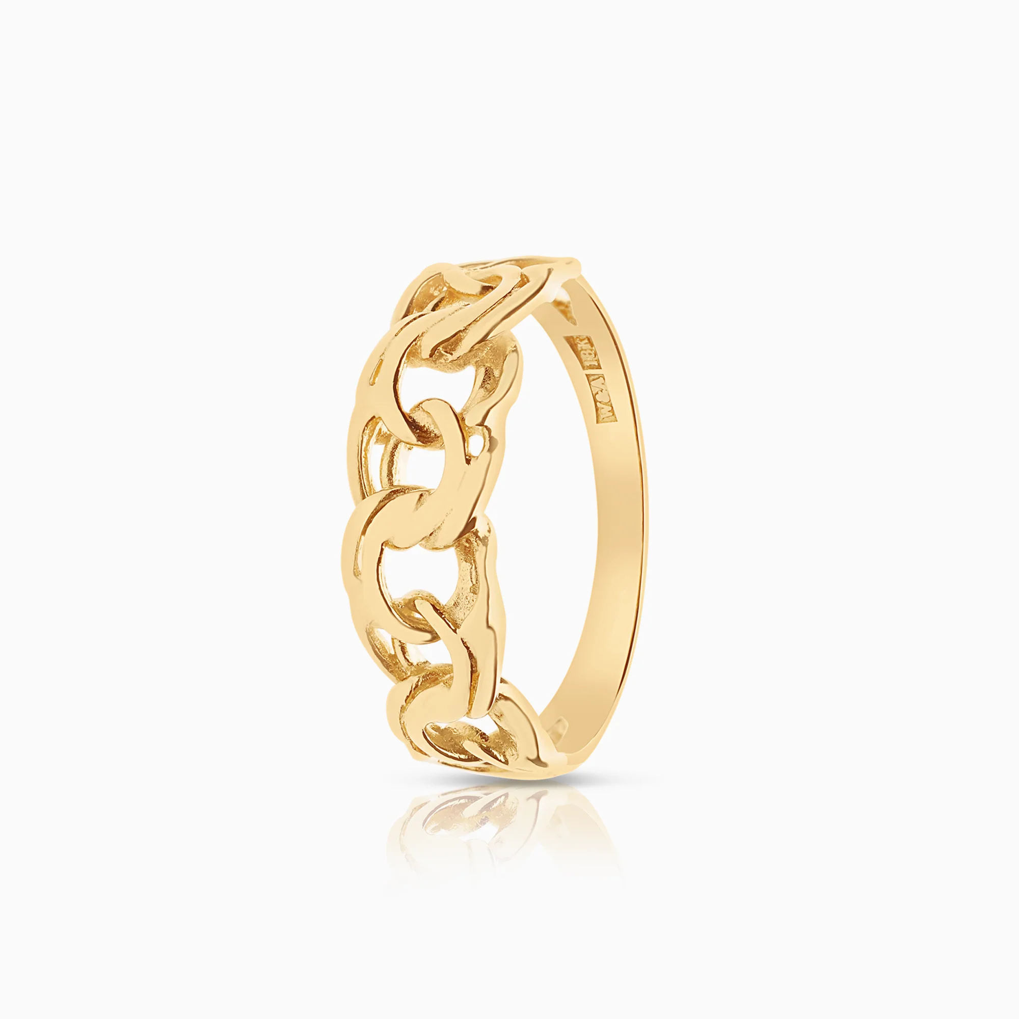 Bismarck ring 3.23g 18K gold