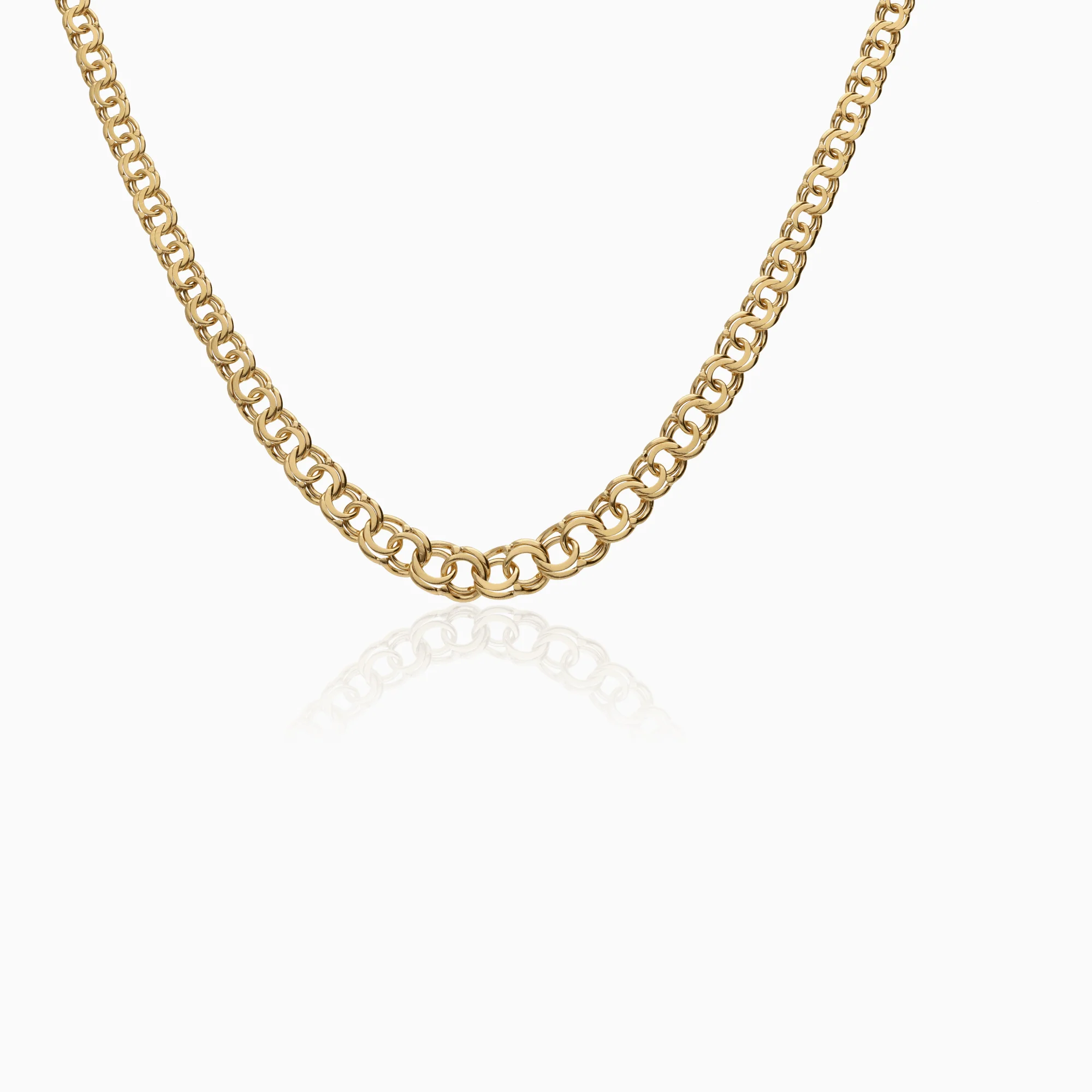 Bismarck chain 12.55g 18K gold